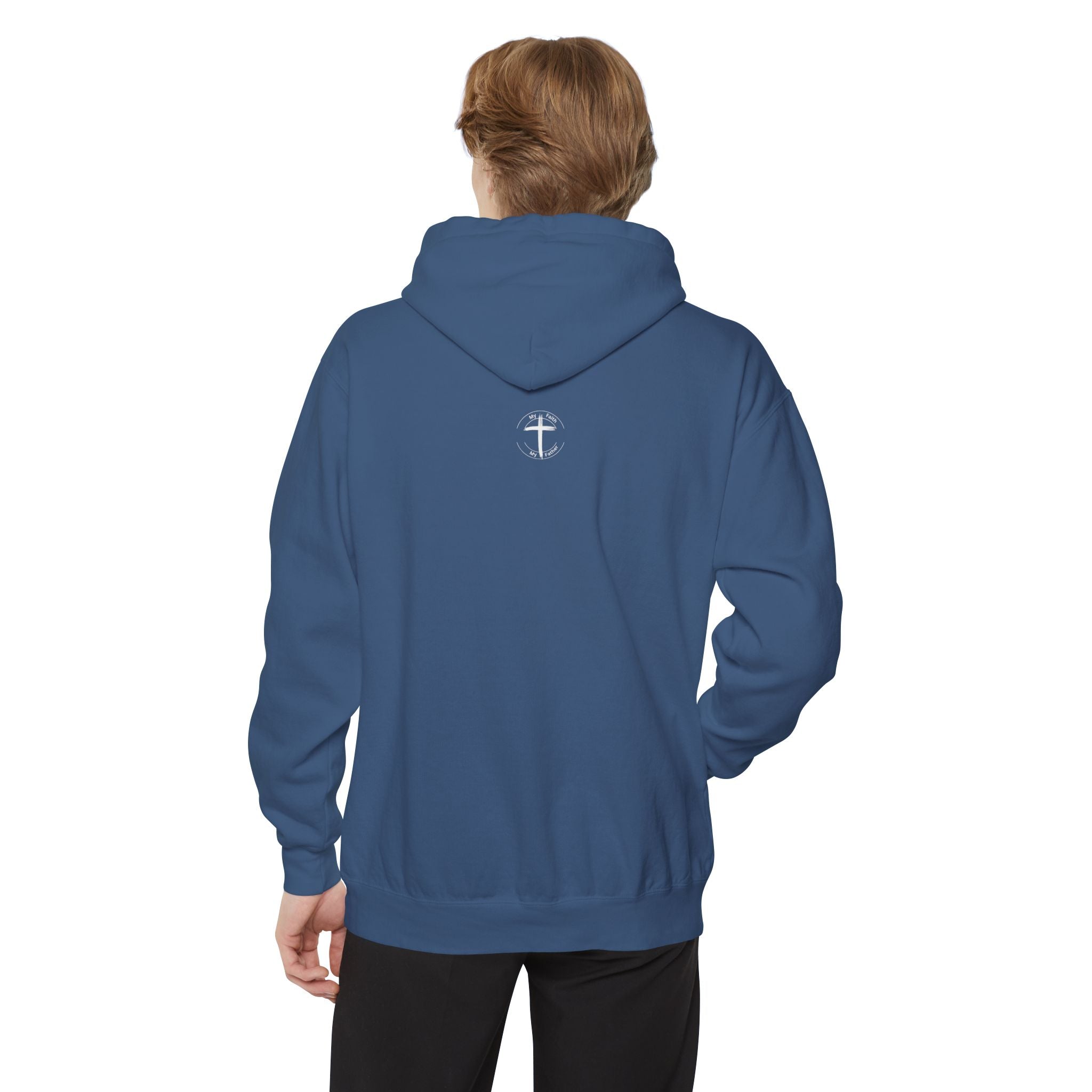 Jesus On Cross Unisex Relaxed Fit Hoodie