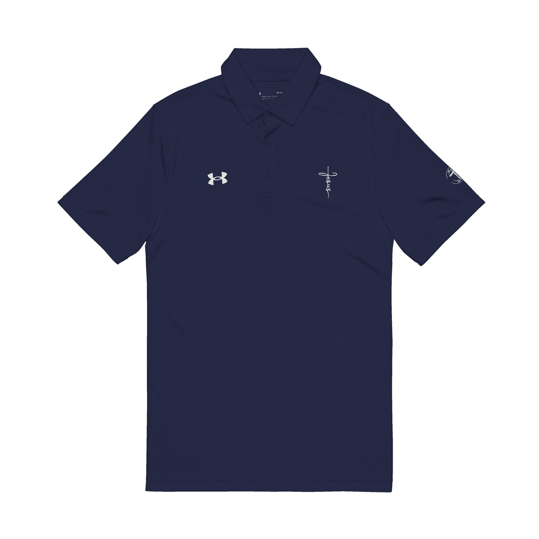 Jesus Cross Men's Performance Polo Shirt