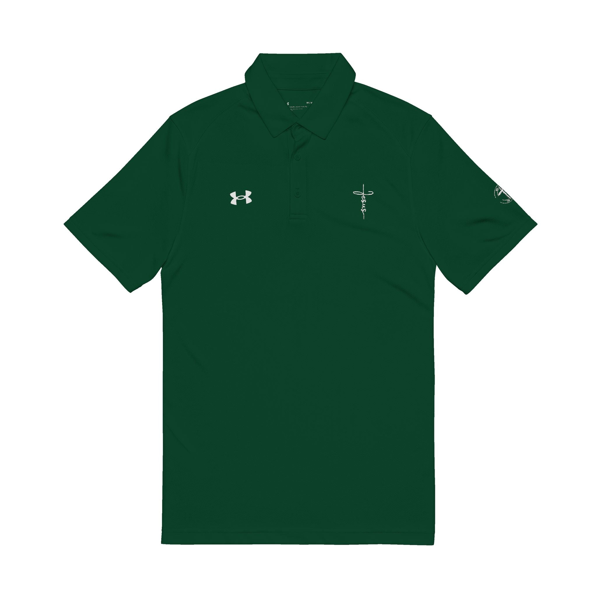Jesus Cross Men's Performance Polo Shirt