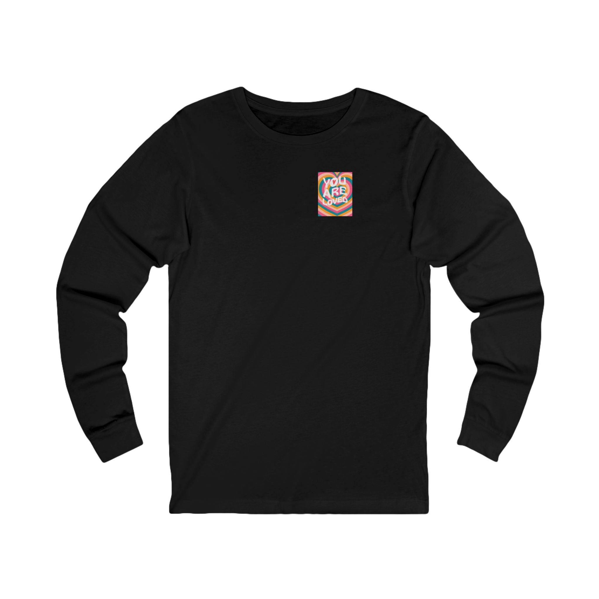 You Are Loved Retro Unisex Long Sleeve T-Shirt