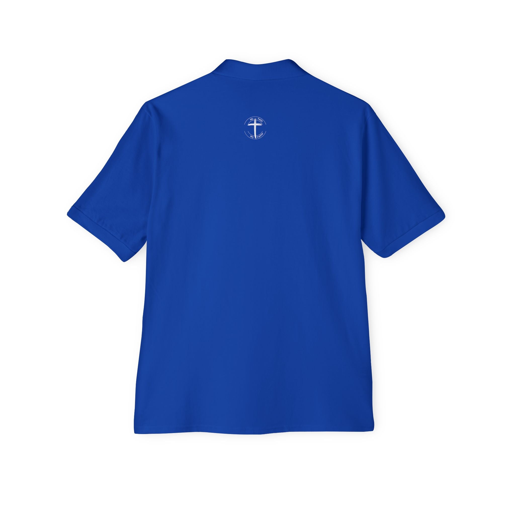Jesus Cross Men's Piqué Polo