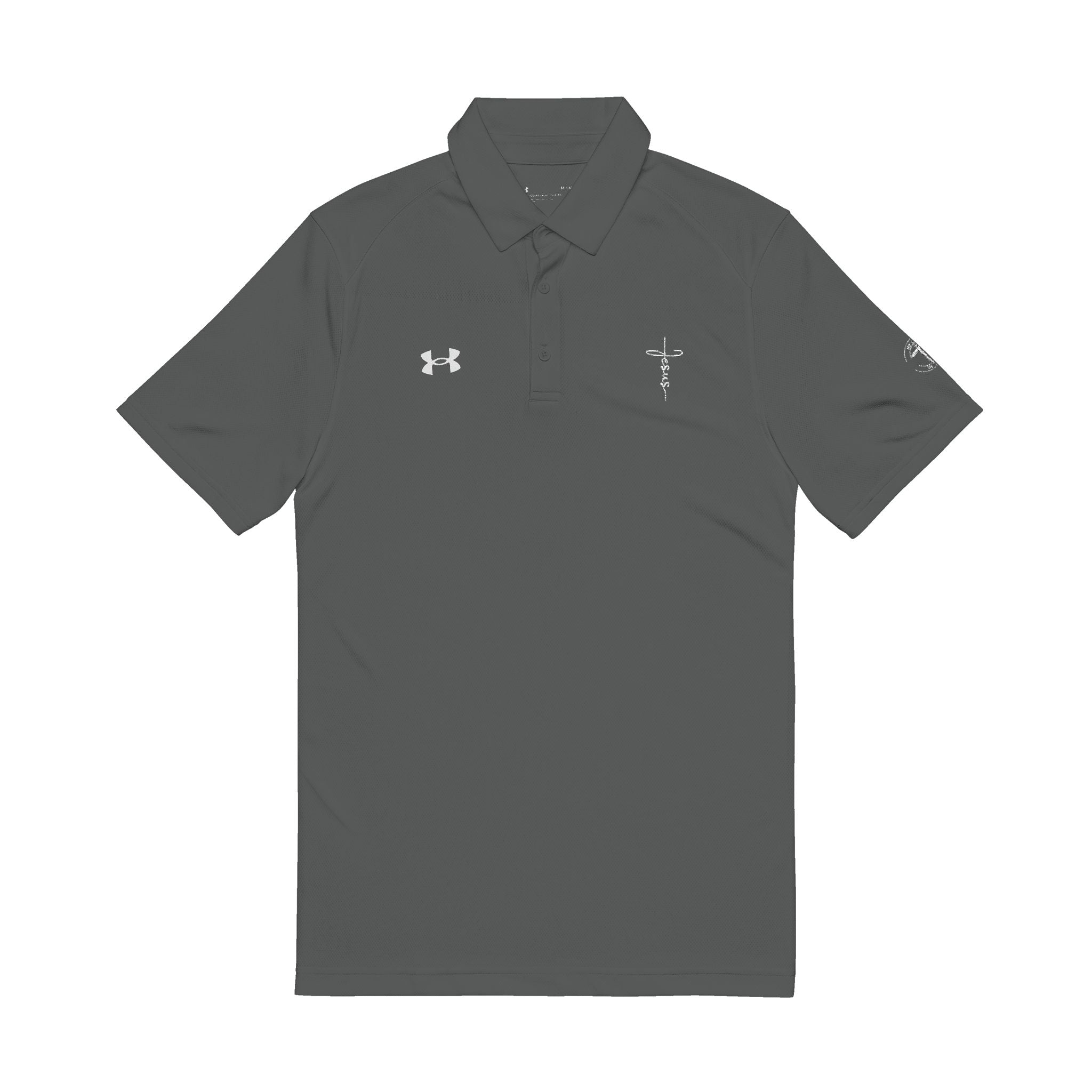 Jesus Cross Men's Performance Polo Shirt