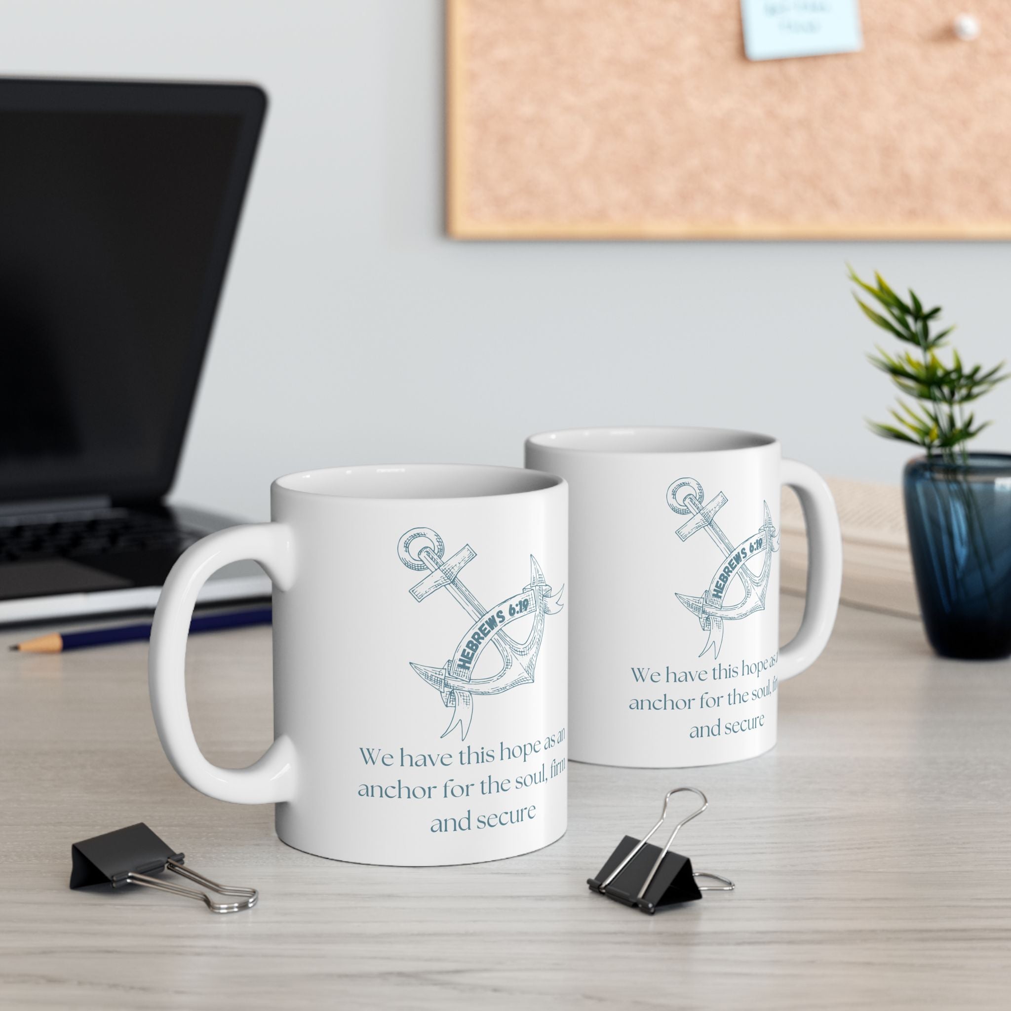 Hebrews 6:19 Ceramic Mug