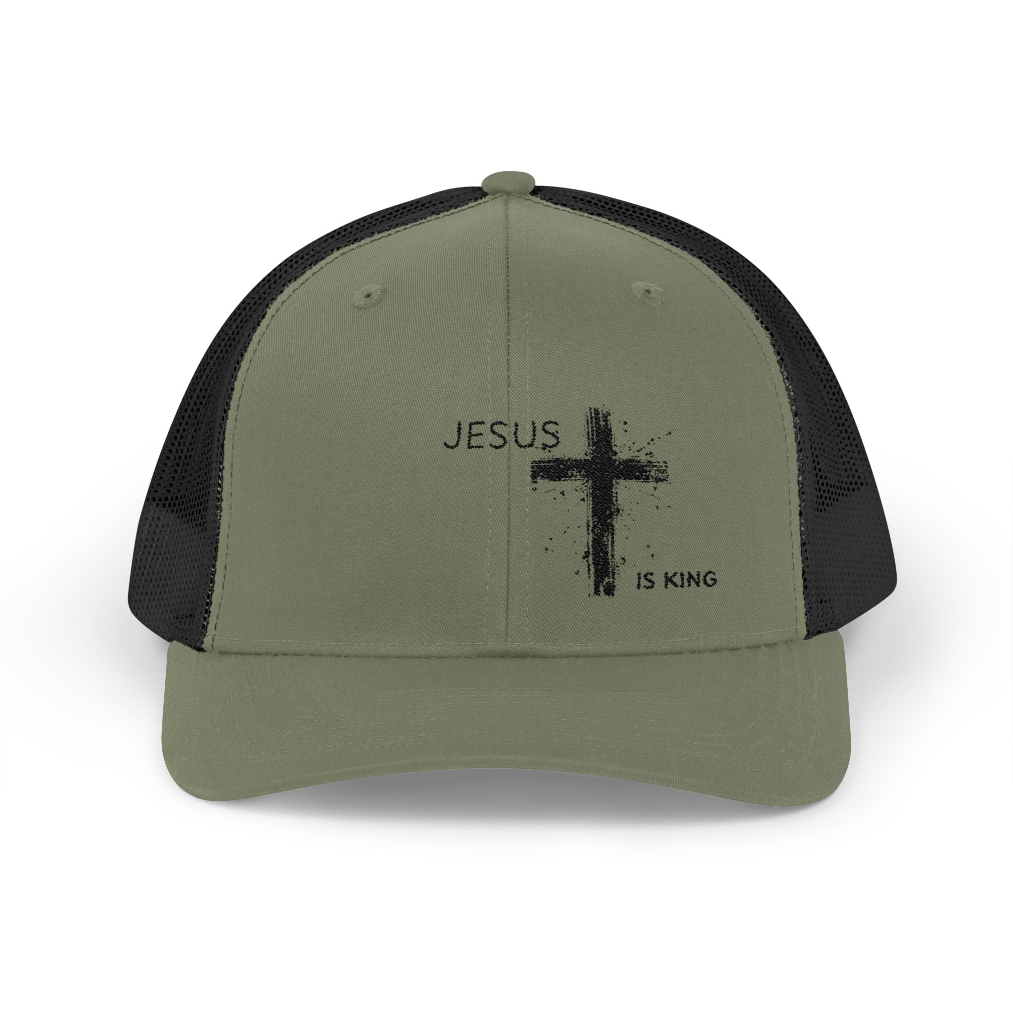 Jesus is King Snapback Trucker Hat