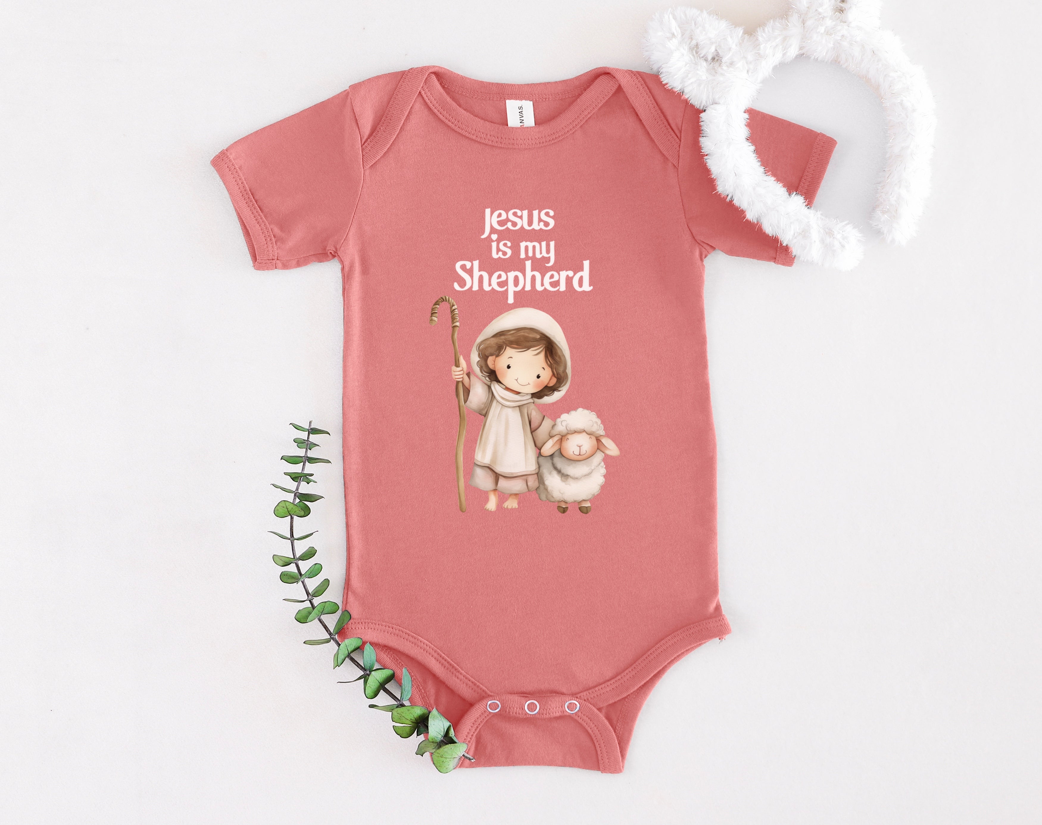 Jesus is My Shepherd Infant Onesie