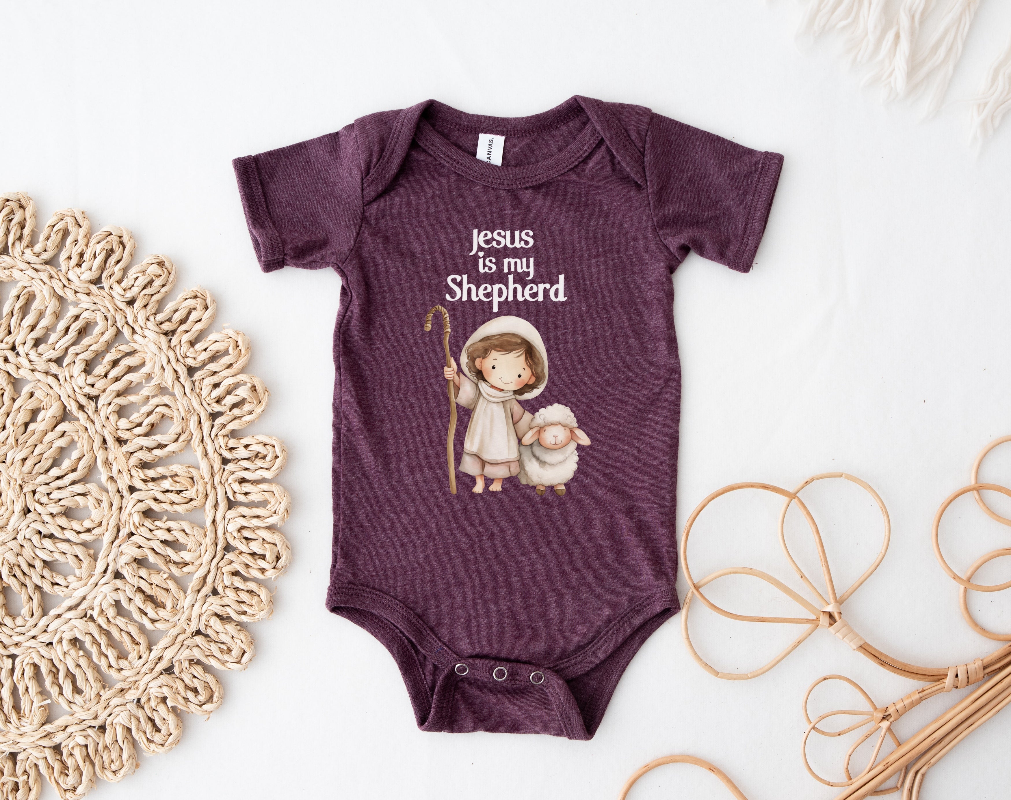 Jesus is My Shepherd Infant Onesie