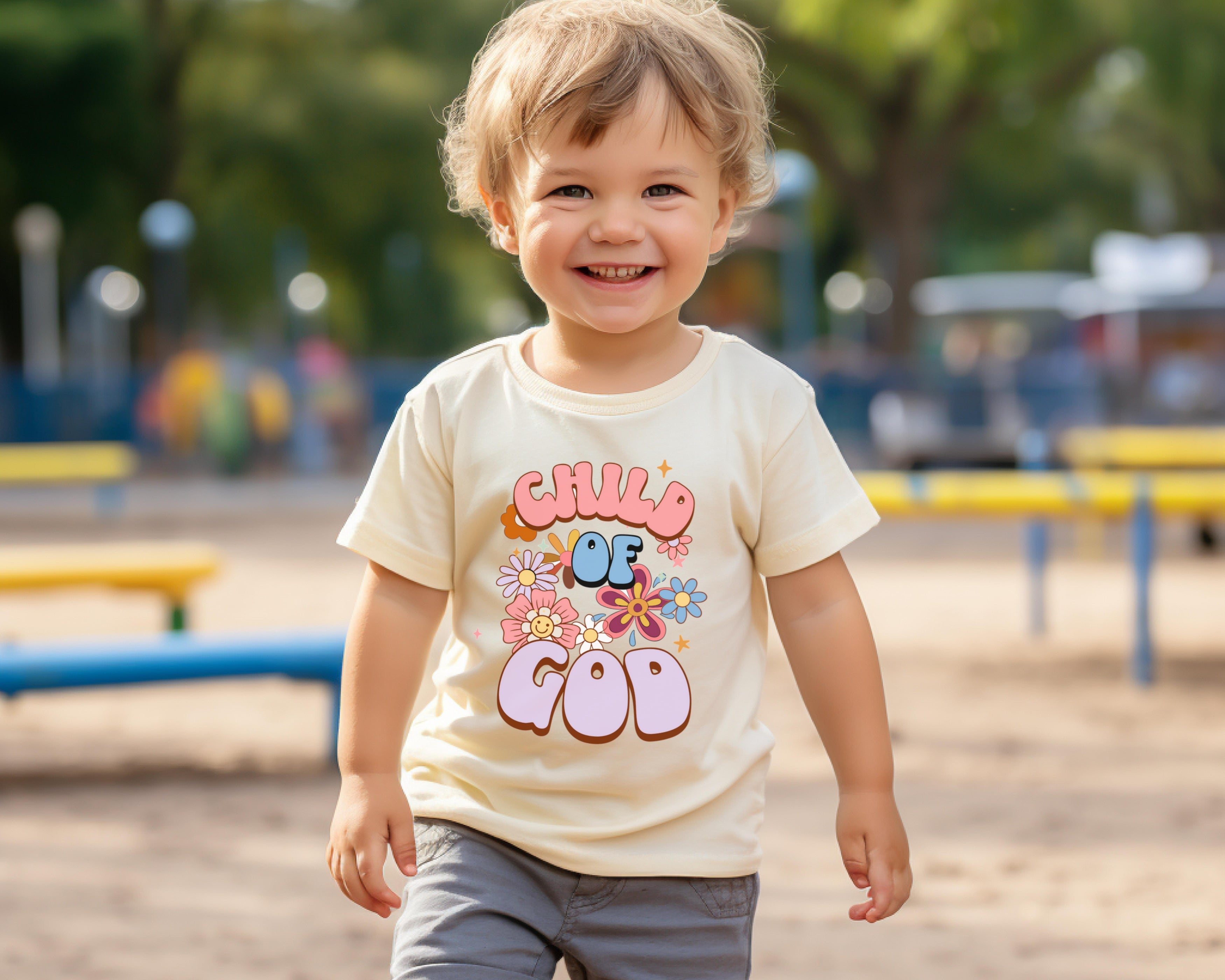 Child of God Toddler Tee - Faith-Based Christian Clothing