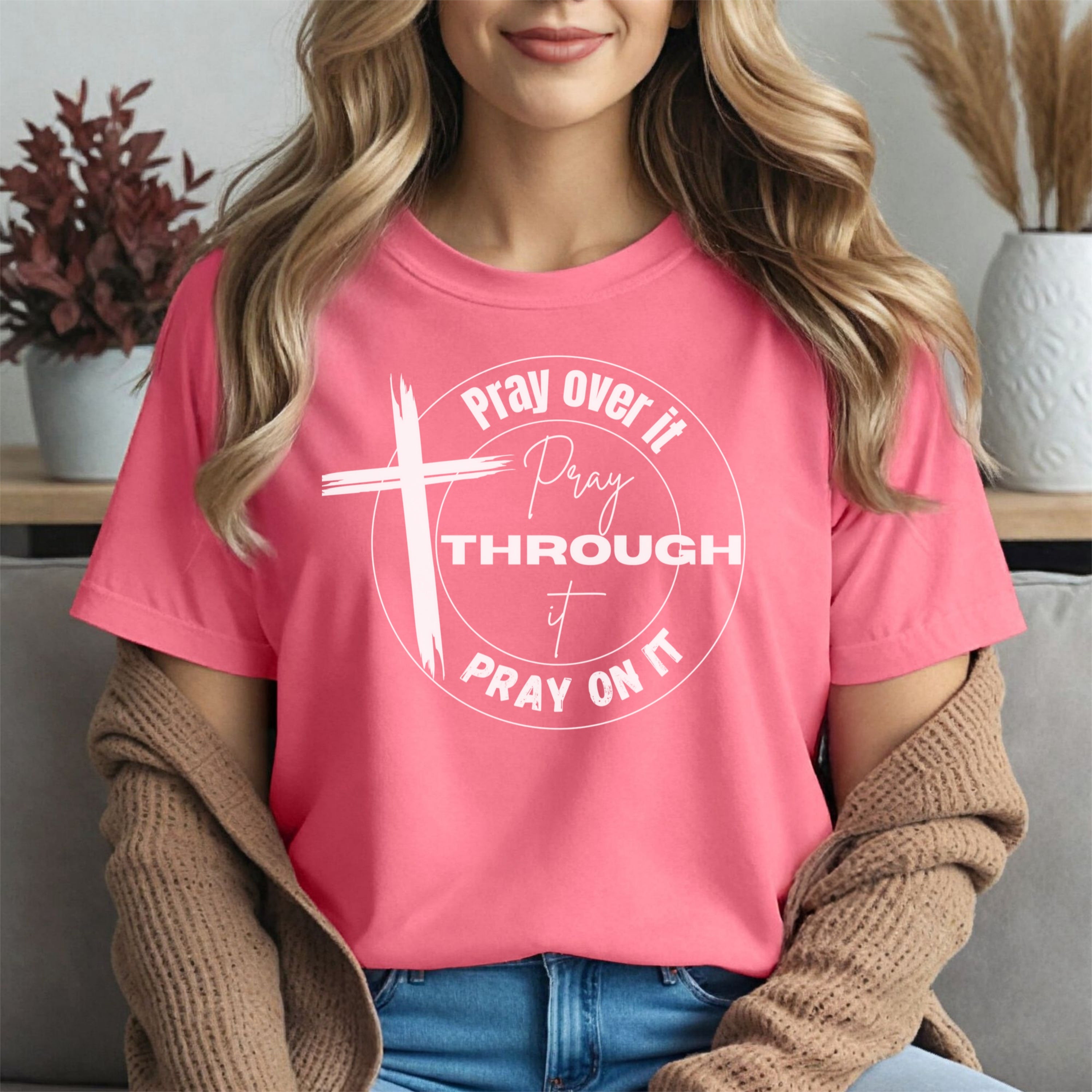 Pray Over It Unisex Relaxed Fit T-Shirt