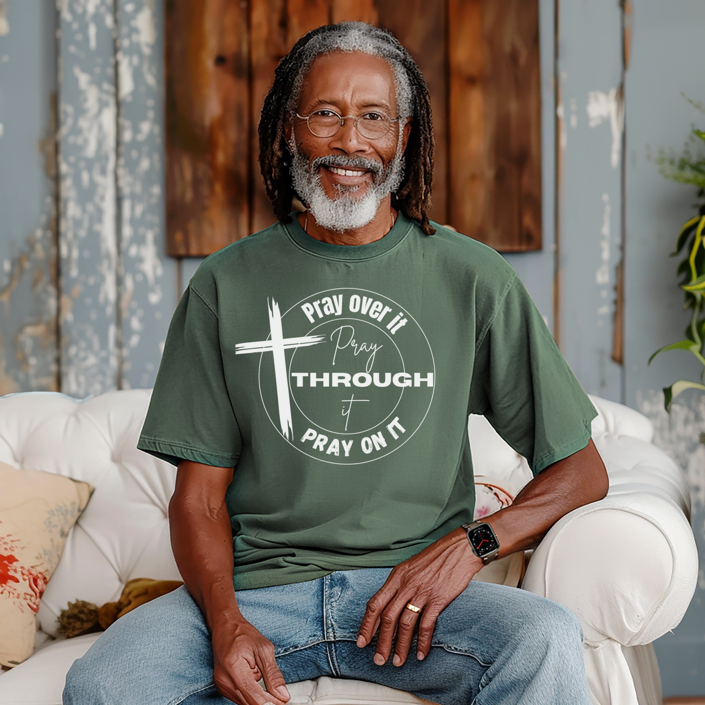 Pray Over It Unisex Relaxed Fit T-Shirt