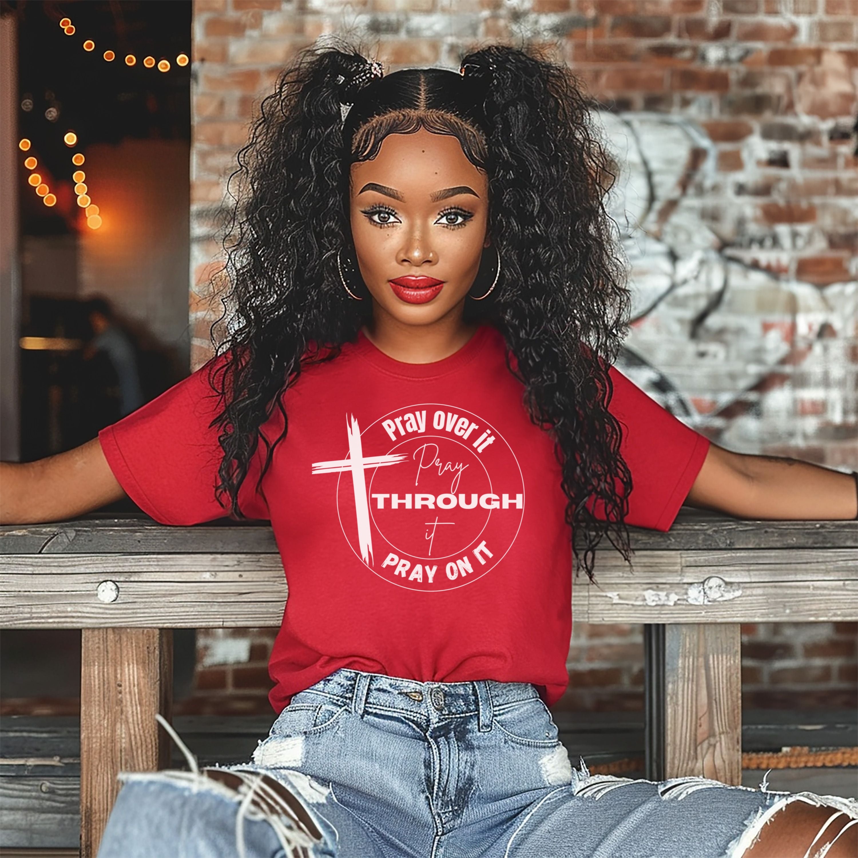 Pray Over It Unisex Relaxed Fit T-Shirt