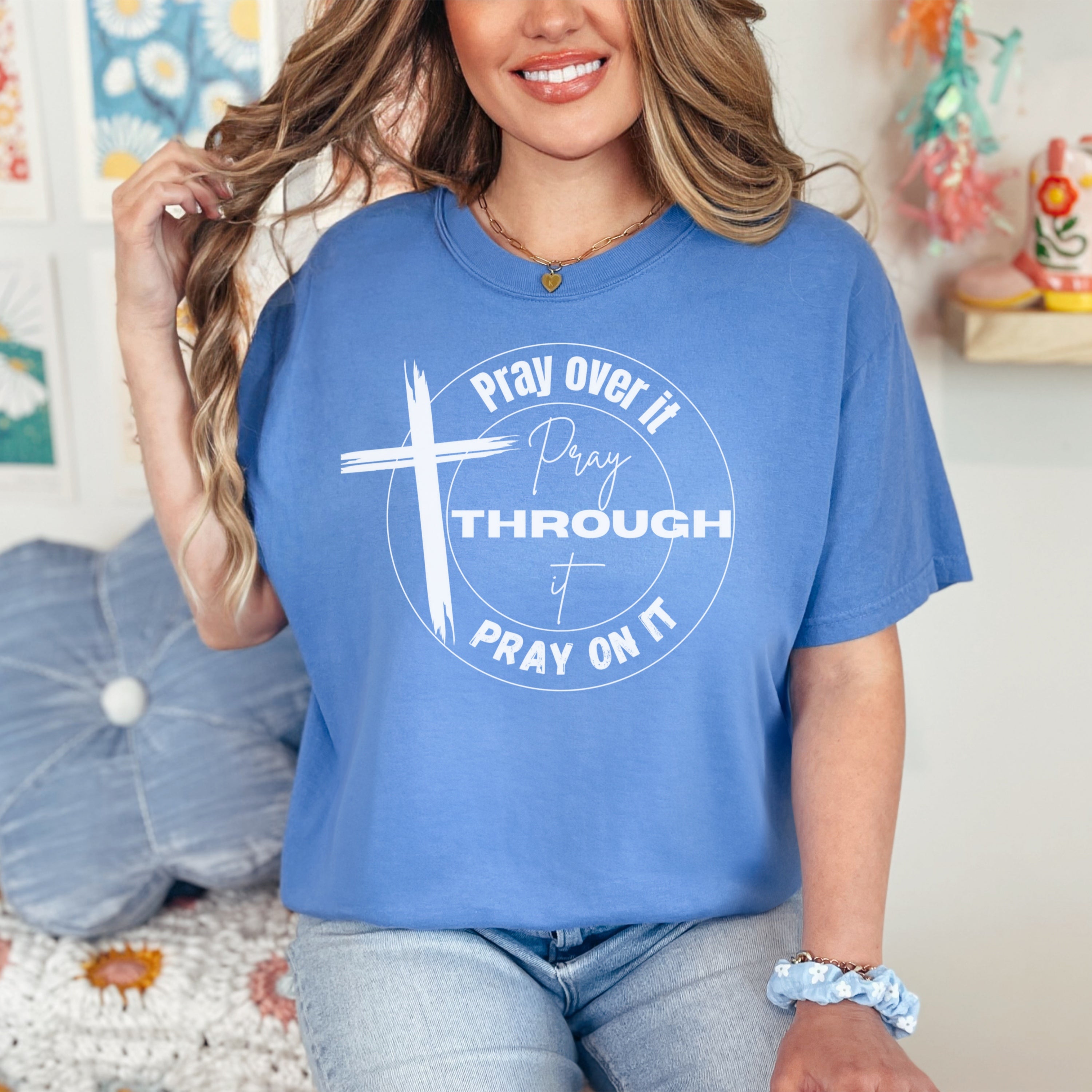 Pray Over It Unisex Relaxed Fit T-Shirt
