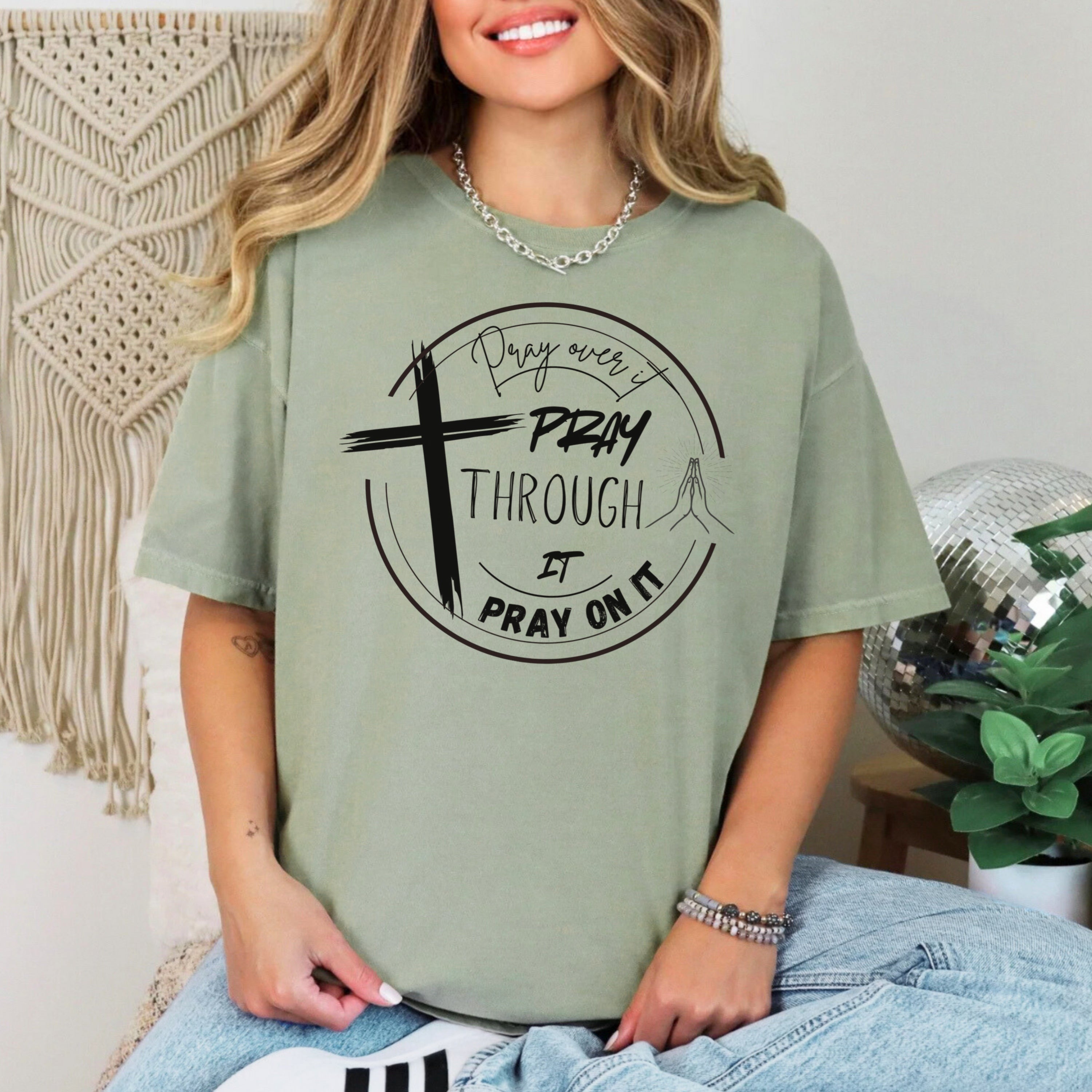 Pray Over It Unisex Relaxed Fit T-Shirt