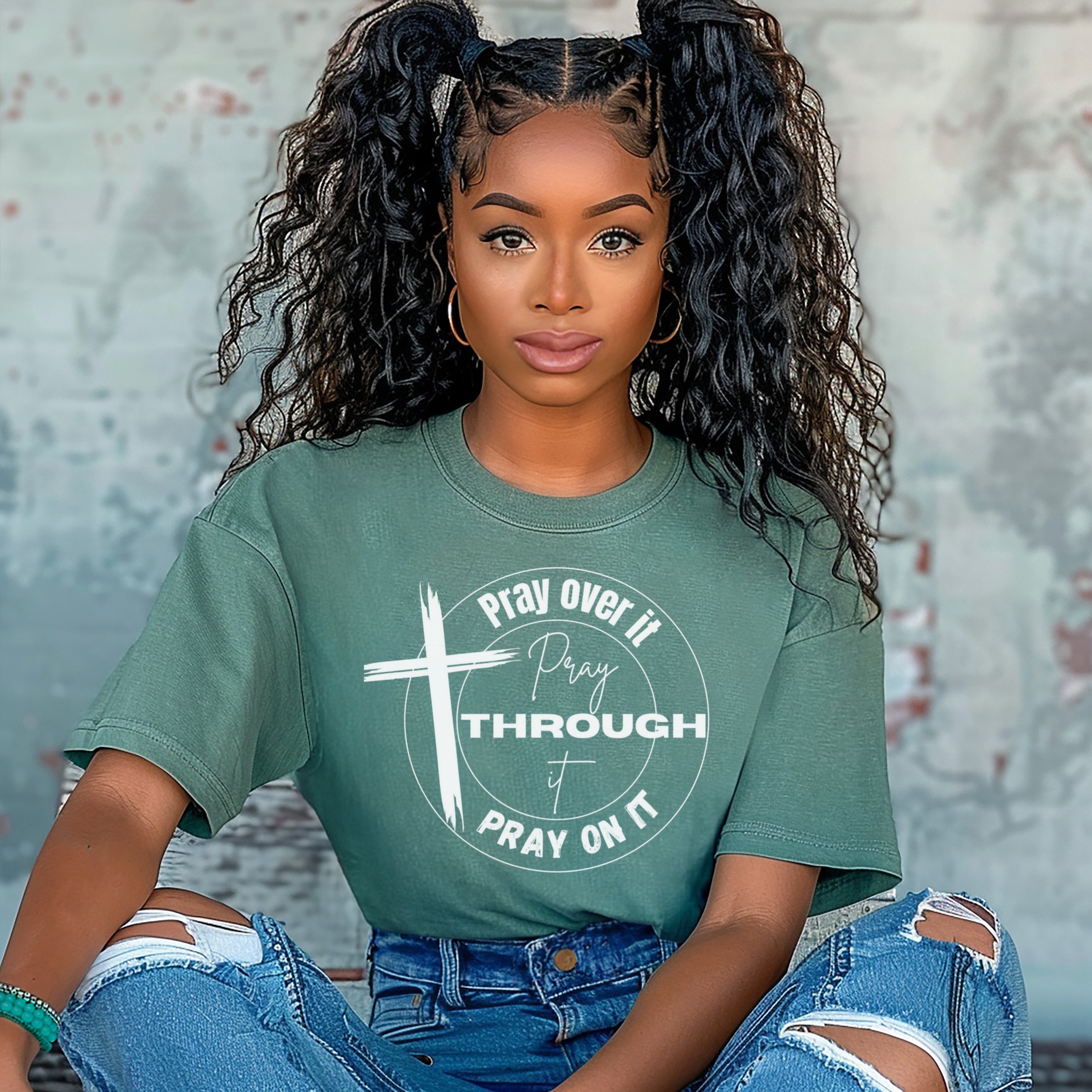 Pray Over It Unisex Relaxed Fit T-Shirt