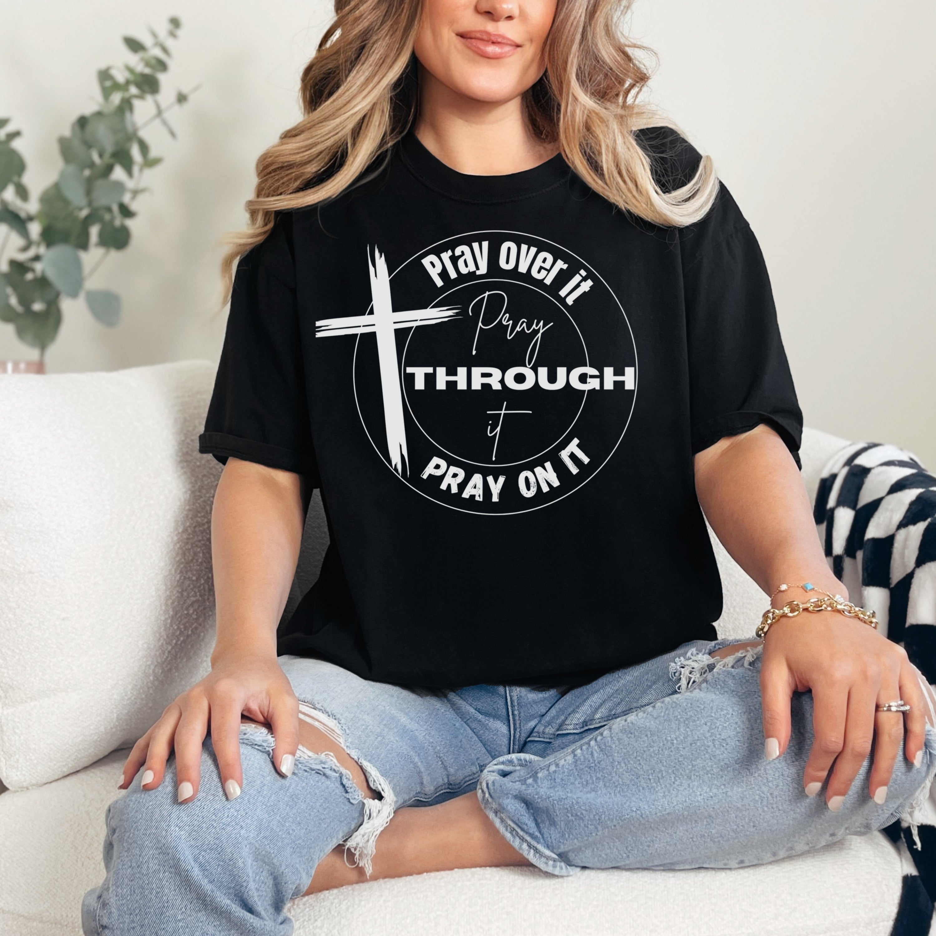 Pray Over It Unisex Relaxed Fit T-Shirt