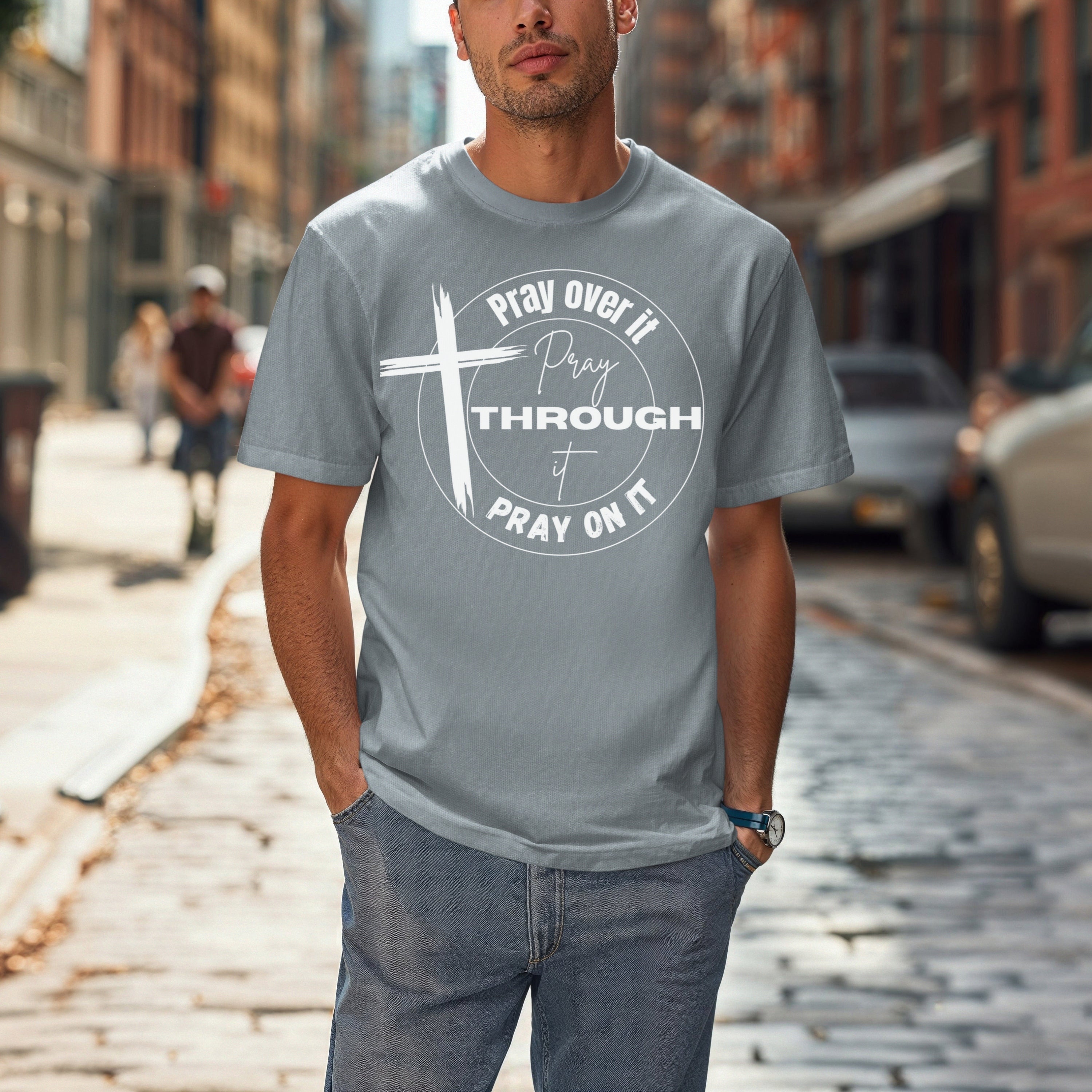 Pray Over It Unisex Relaxed Fit T-Shirt