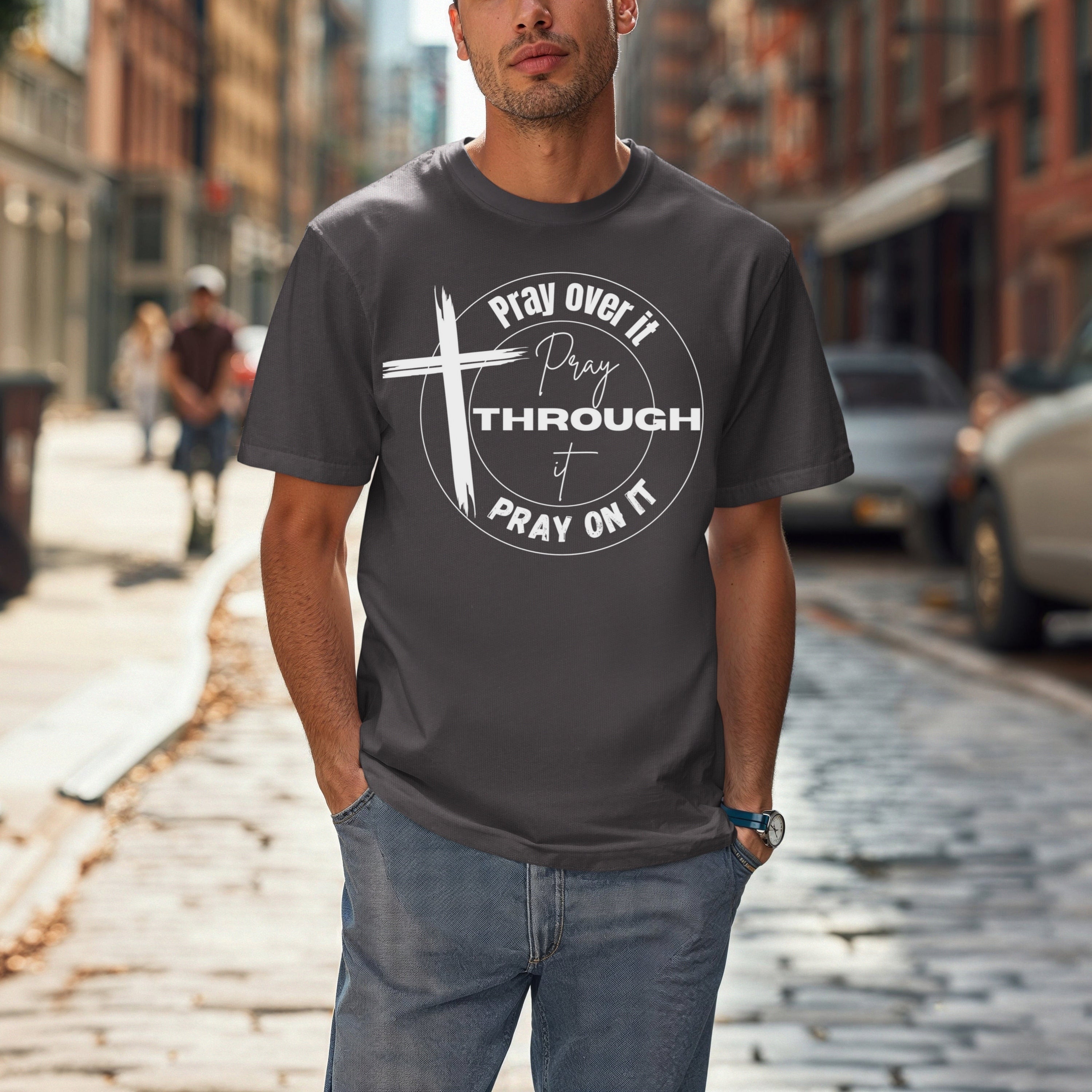 Pray Over It Unisex Relaxed Fit T-Shirt