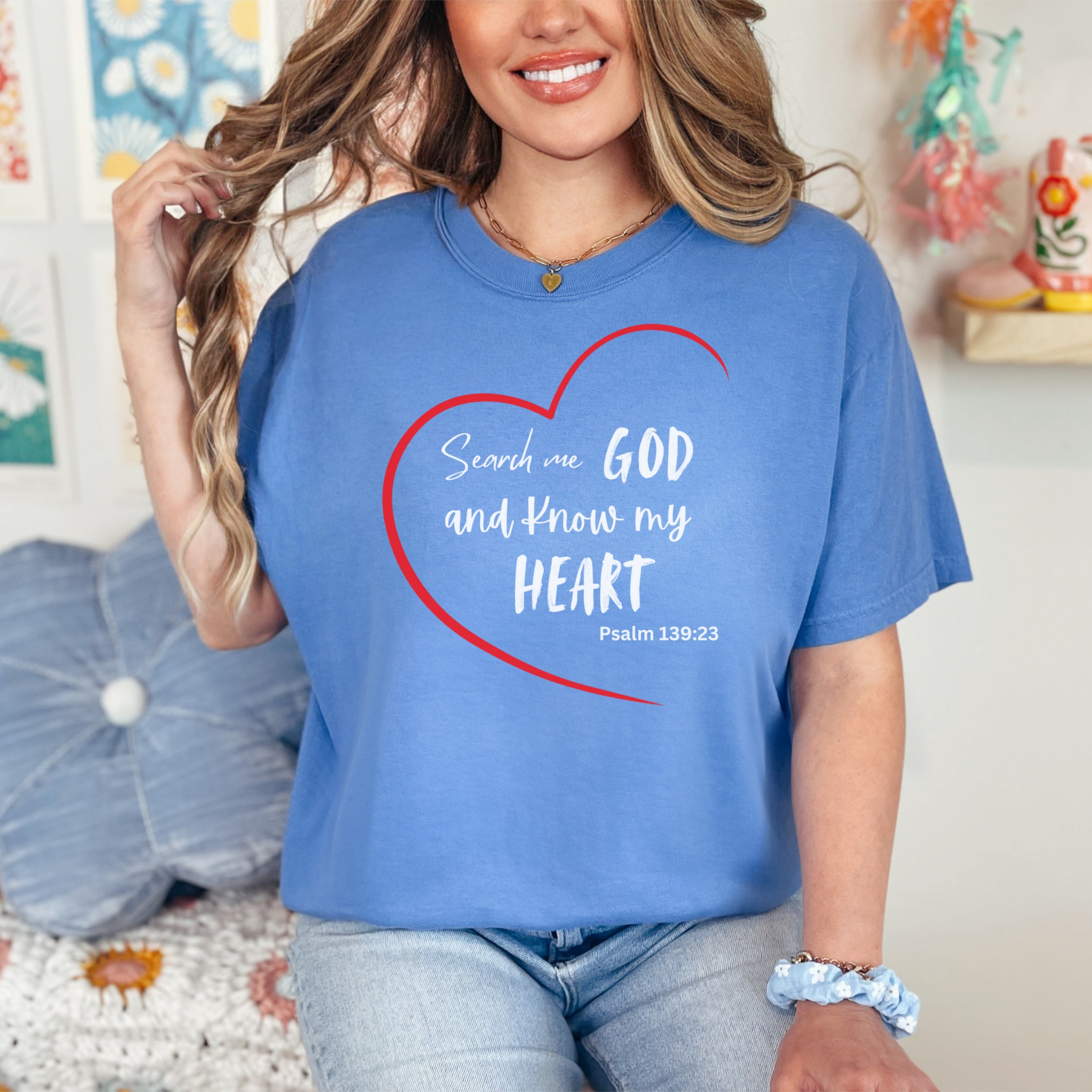 Search Me God Unisex Relaxed Fit T-Shirt