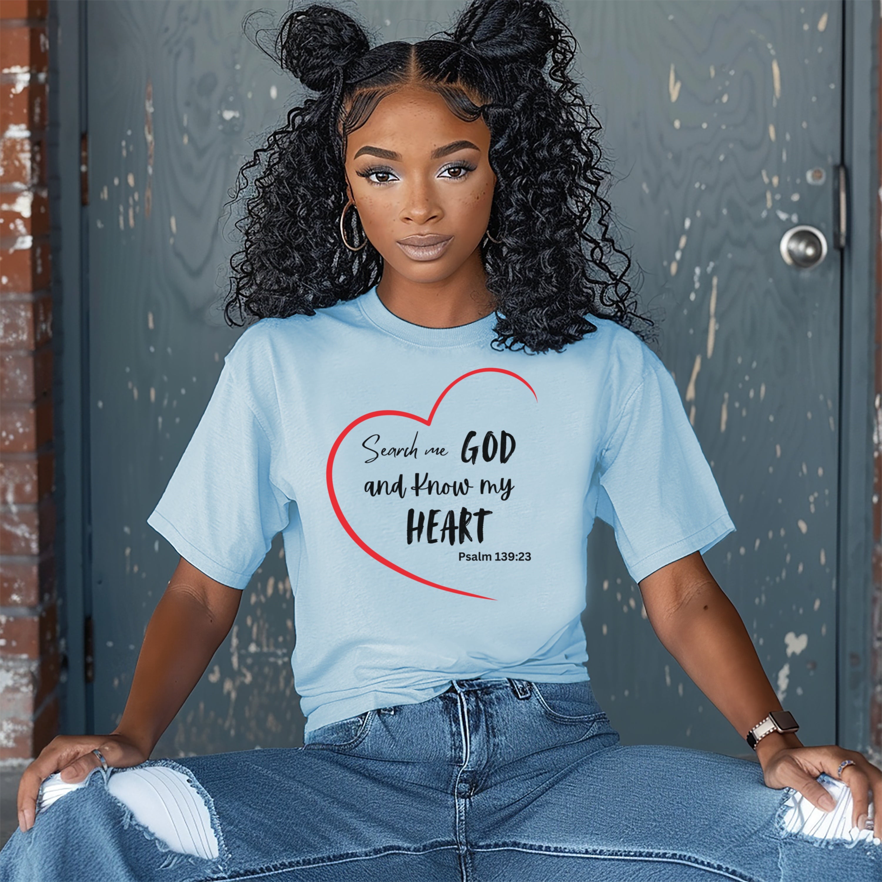 Search Me God Unisex Relaxed Fit T-Shirt