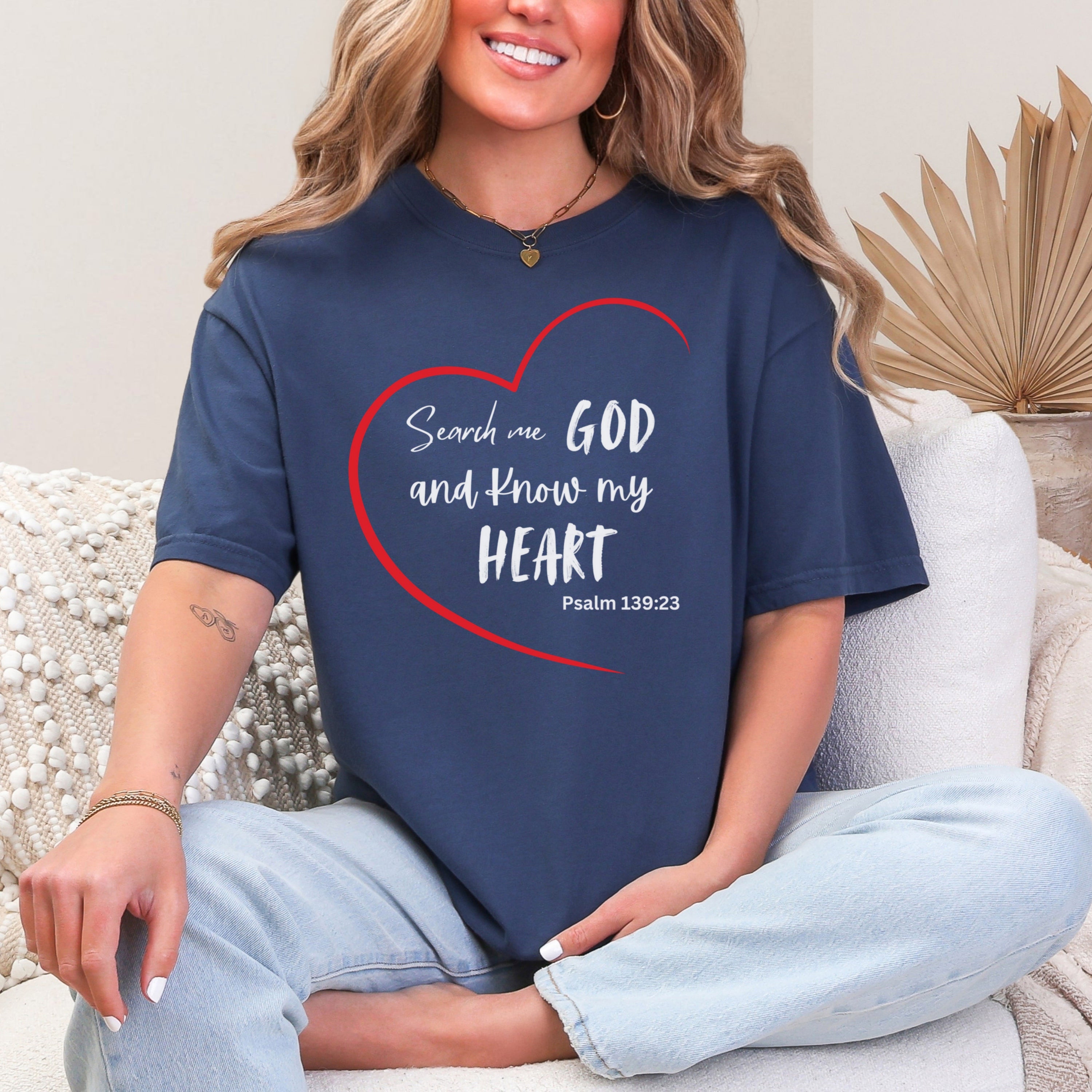 Search Me God Unisex Relaxed Fit T-Shirt