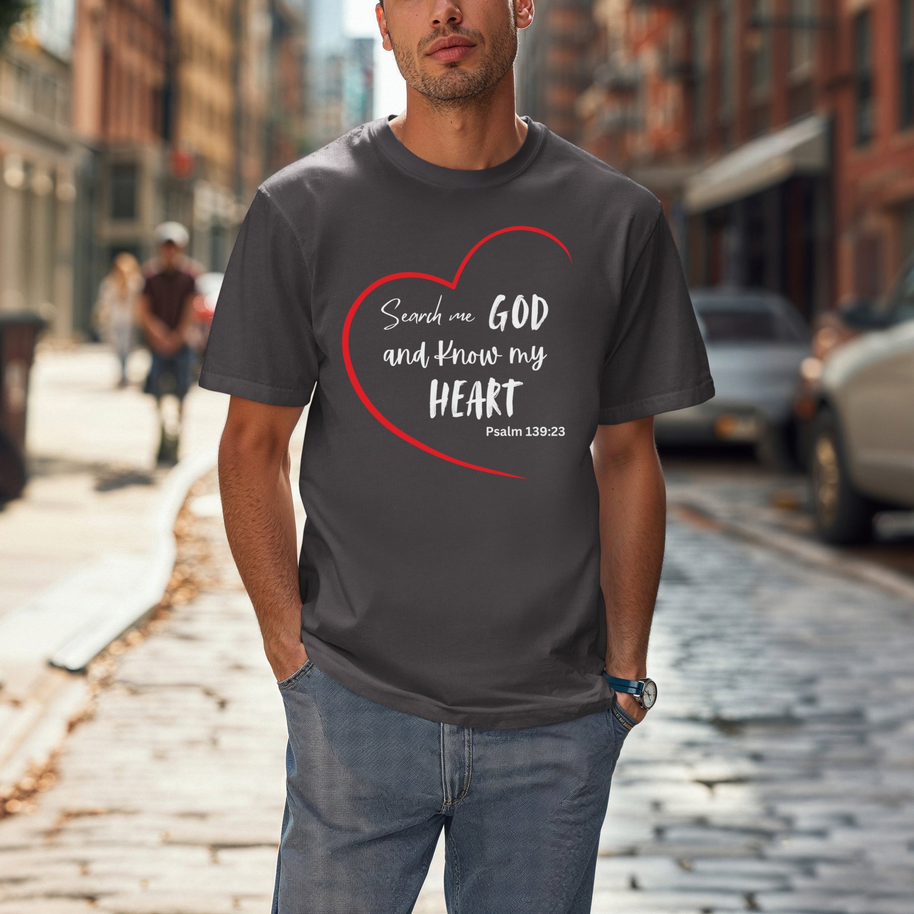 Search Me God Unisex Relaxed Fit T-Shirt