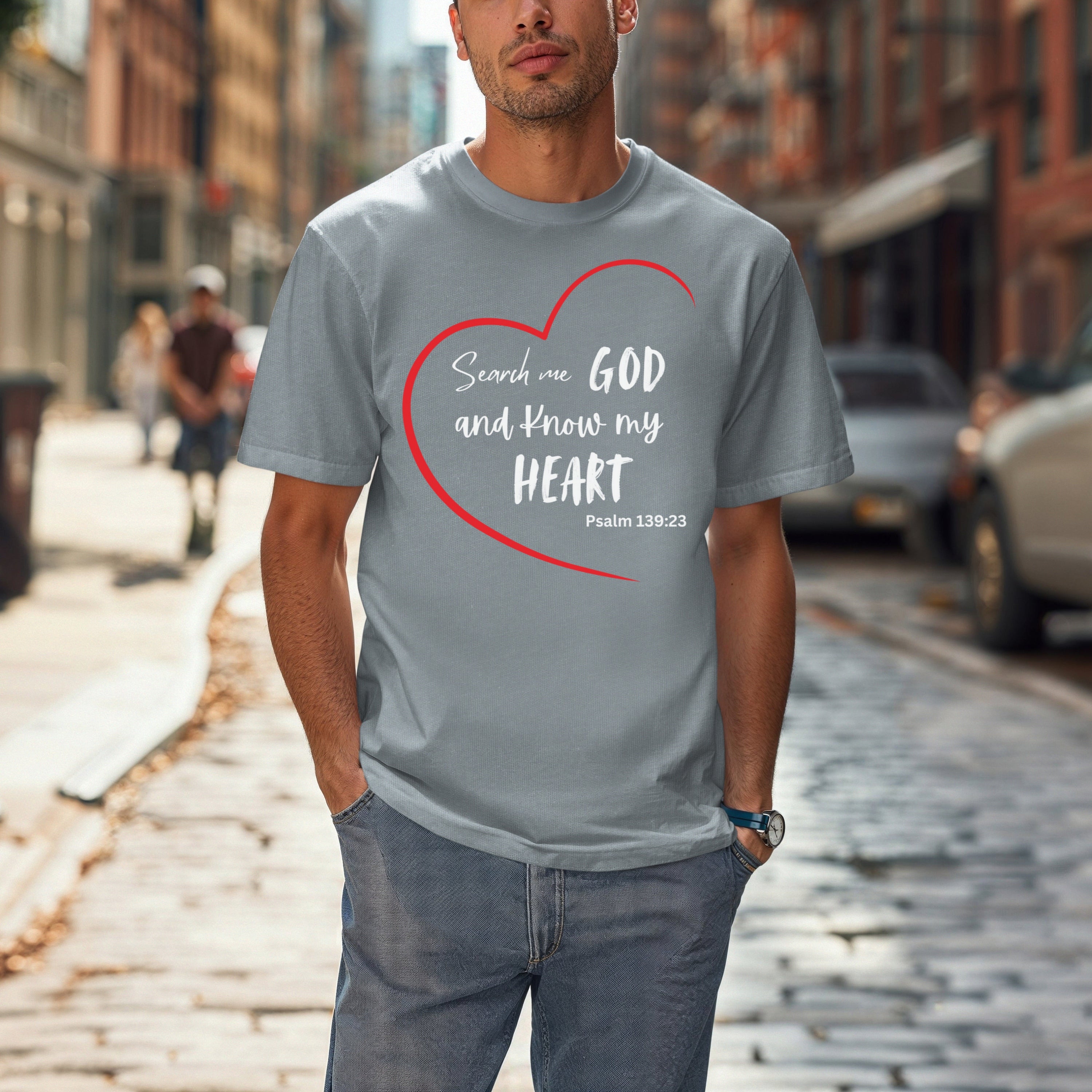 Search Me God Unisex Relaxed Fit T-Shirt