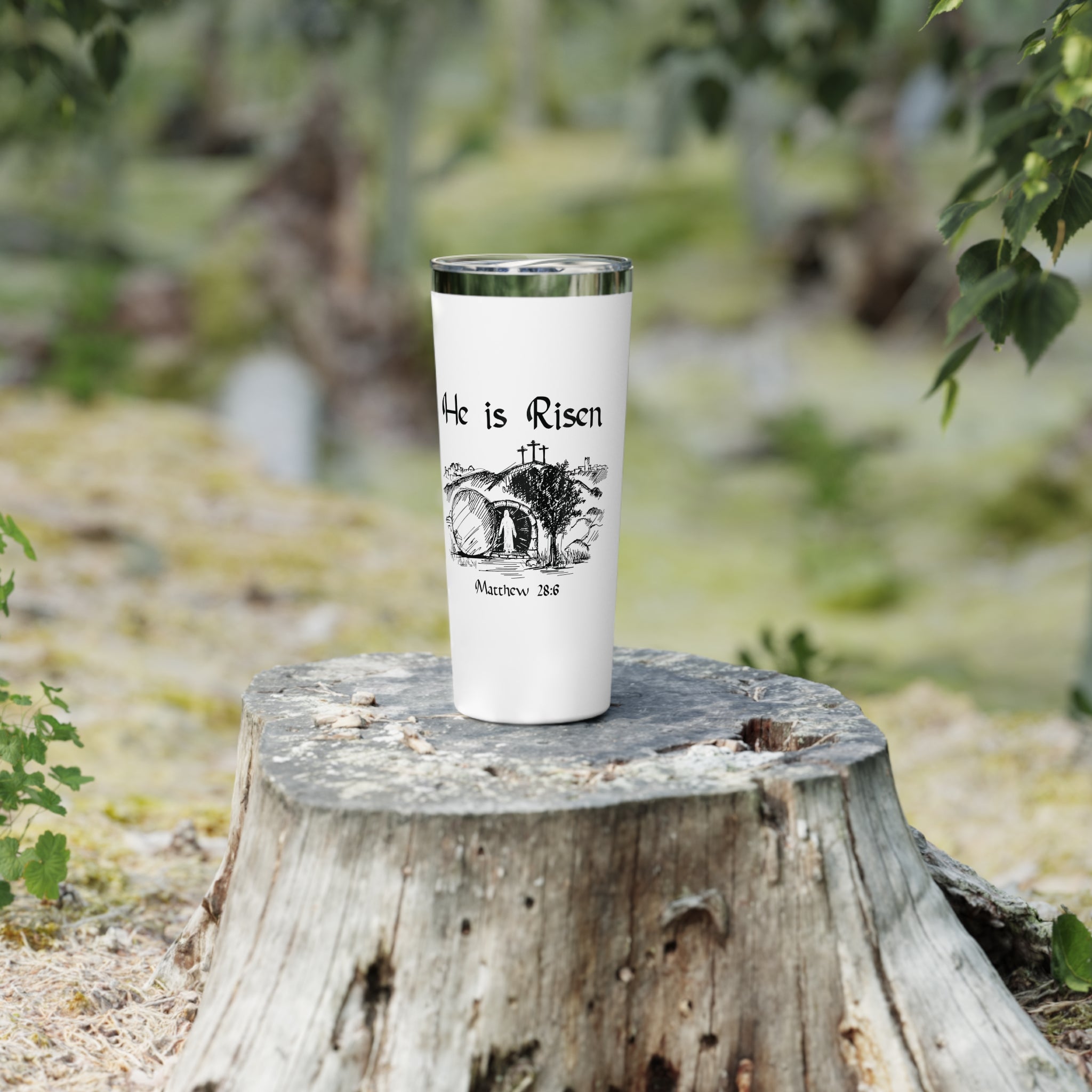 He Is Risen 22oz Copper Vacuum Insulated Tumbler