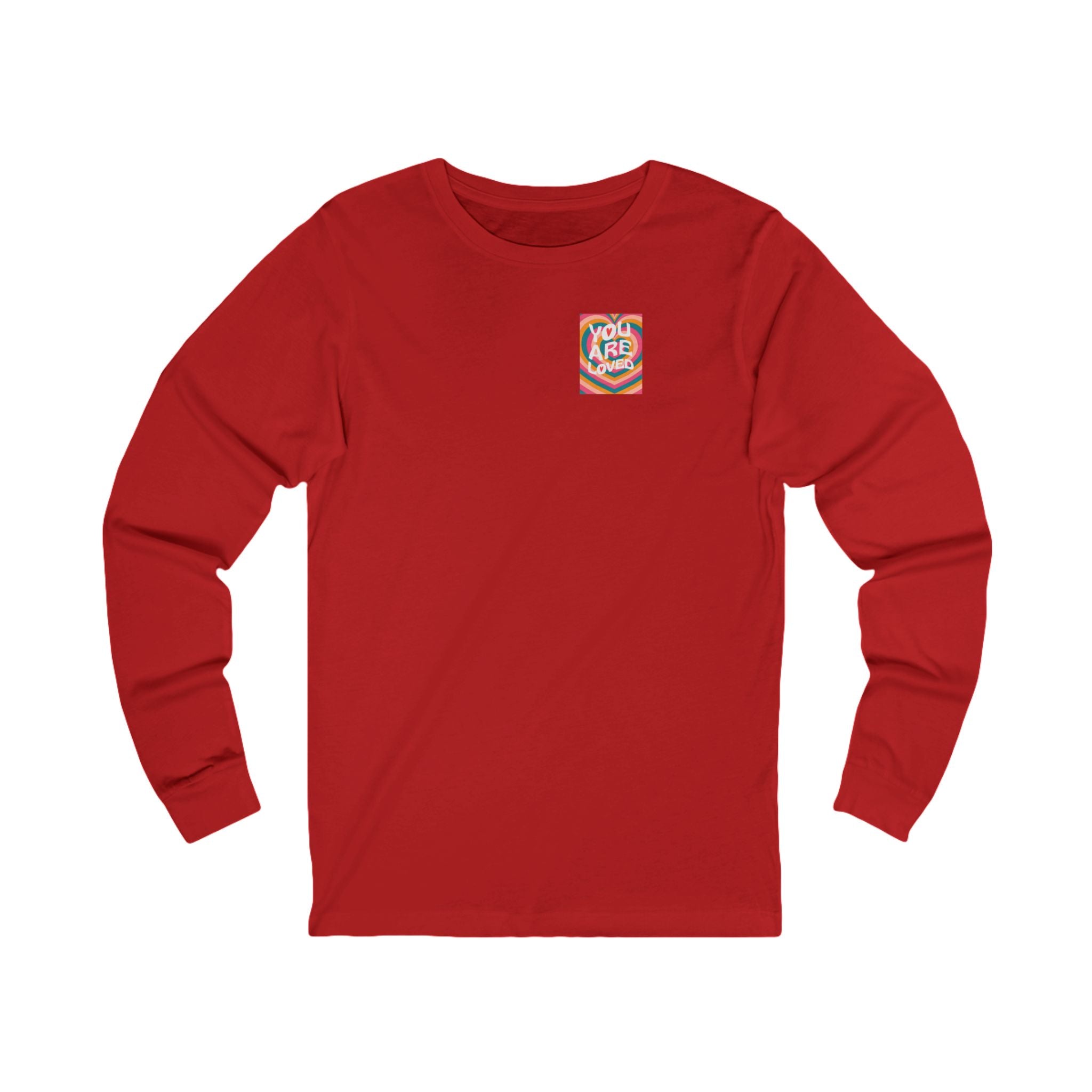 You Are Loved Retro Unisex Long Sleeve T-Shirt
