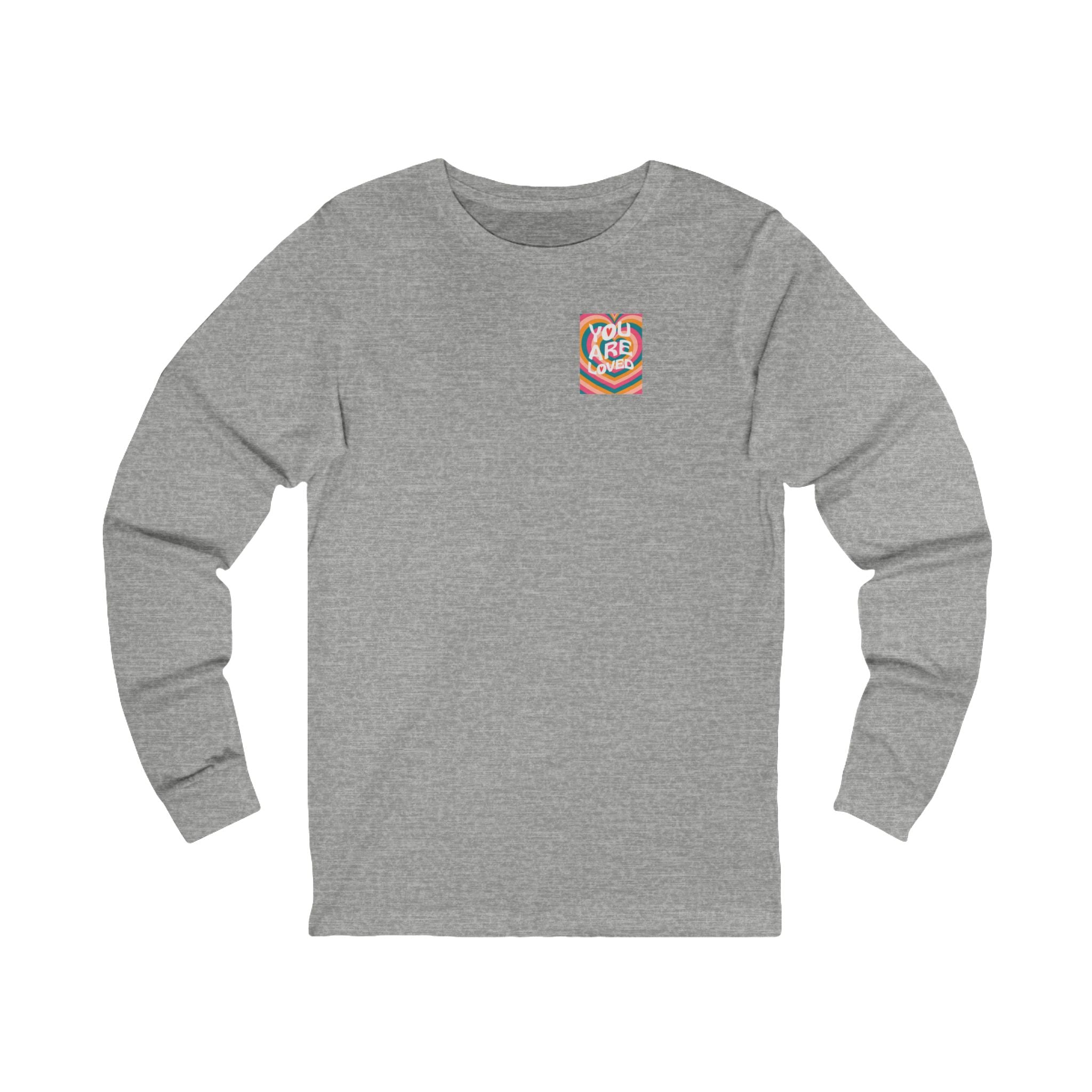 You Are Loved Retro Unisex Long Sleeve T-Shirt
