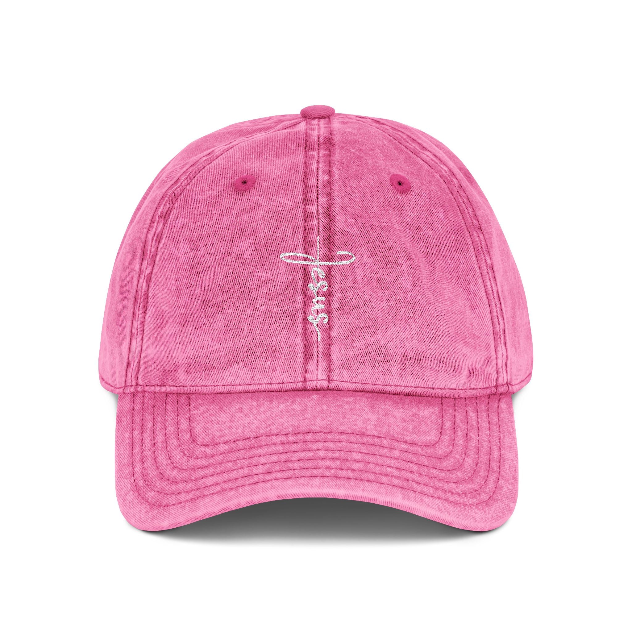 Jesus Cross Vintage Hat