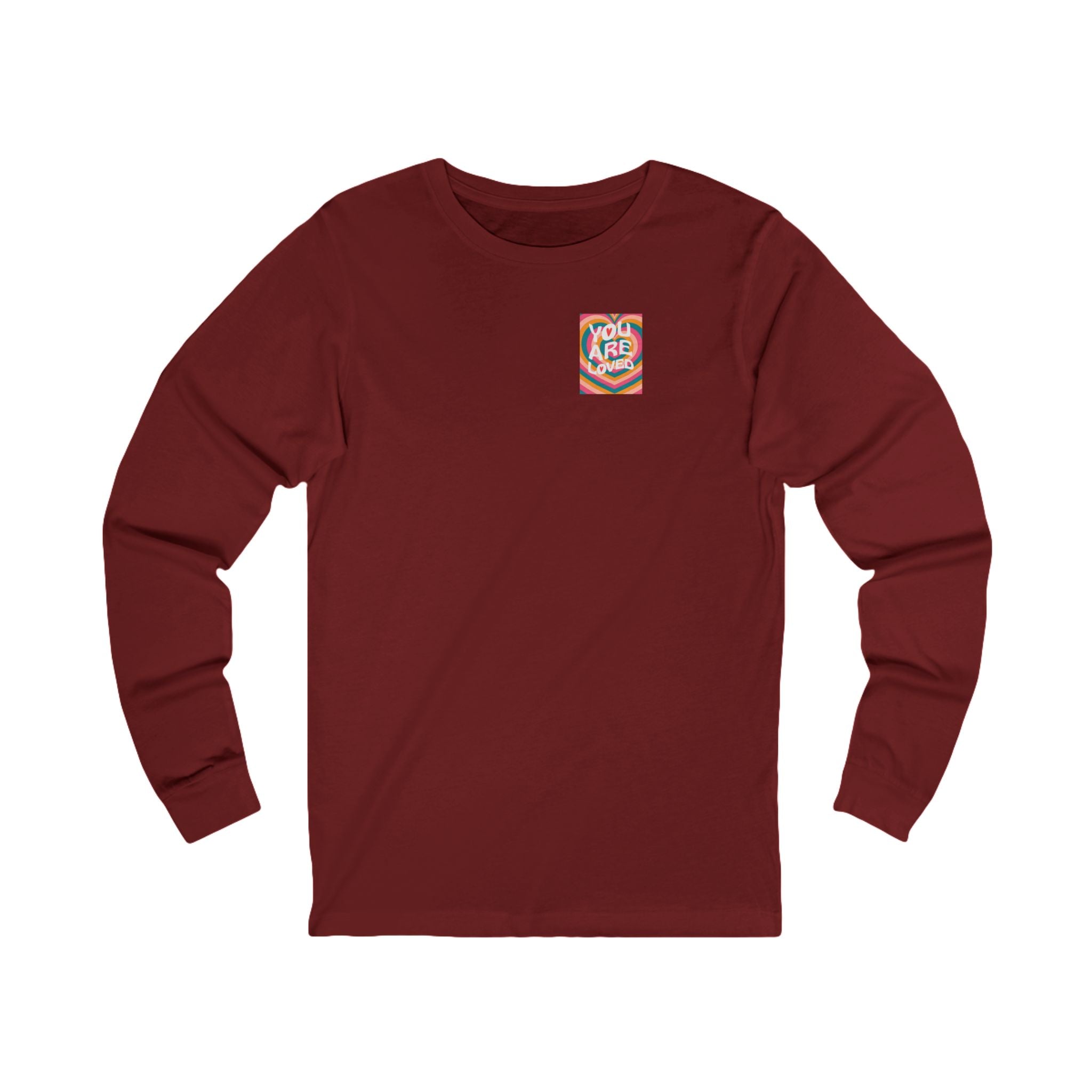 You Are Loved Retro Unisex Long Sleeve T-Shirt