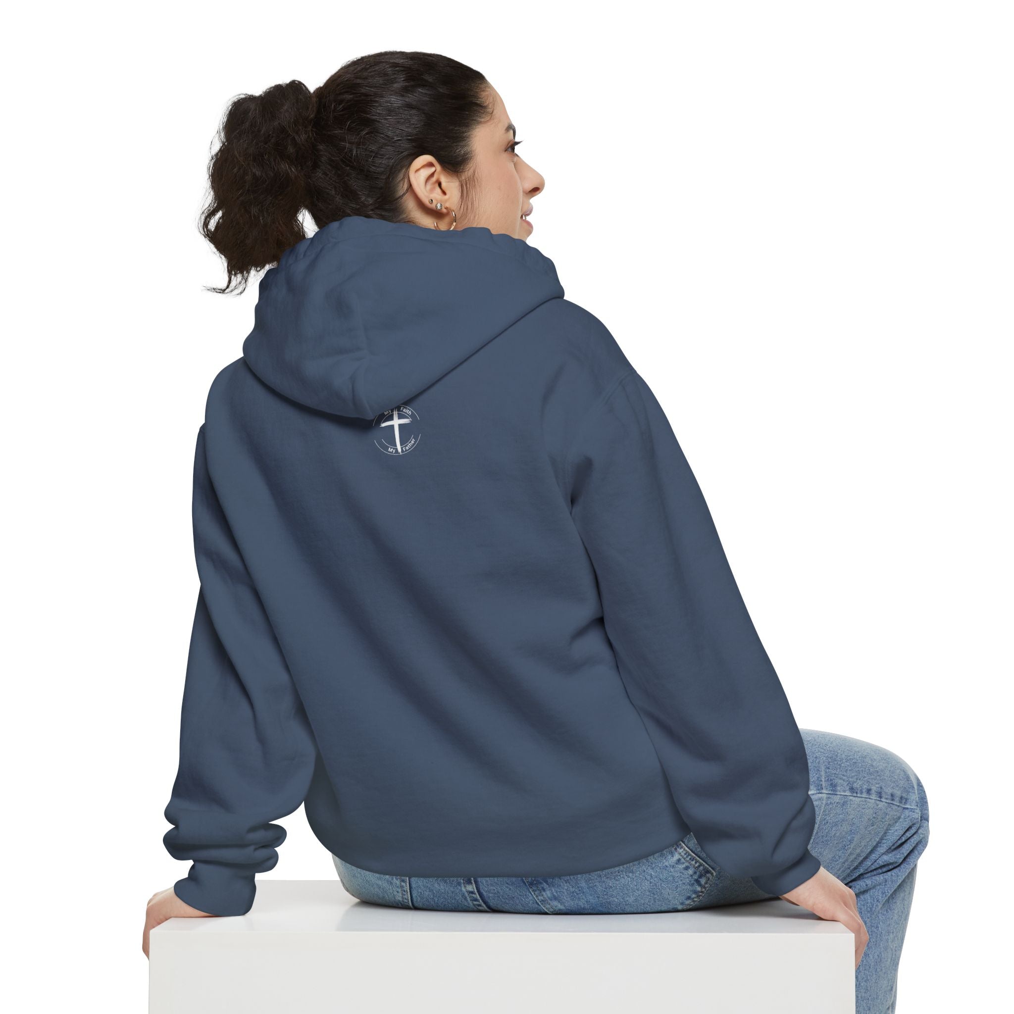 For We Live By Faith Not By Sight Unisex Relaxed Fit Hoodie