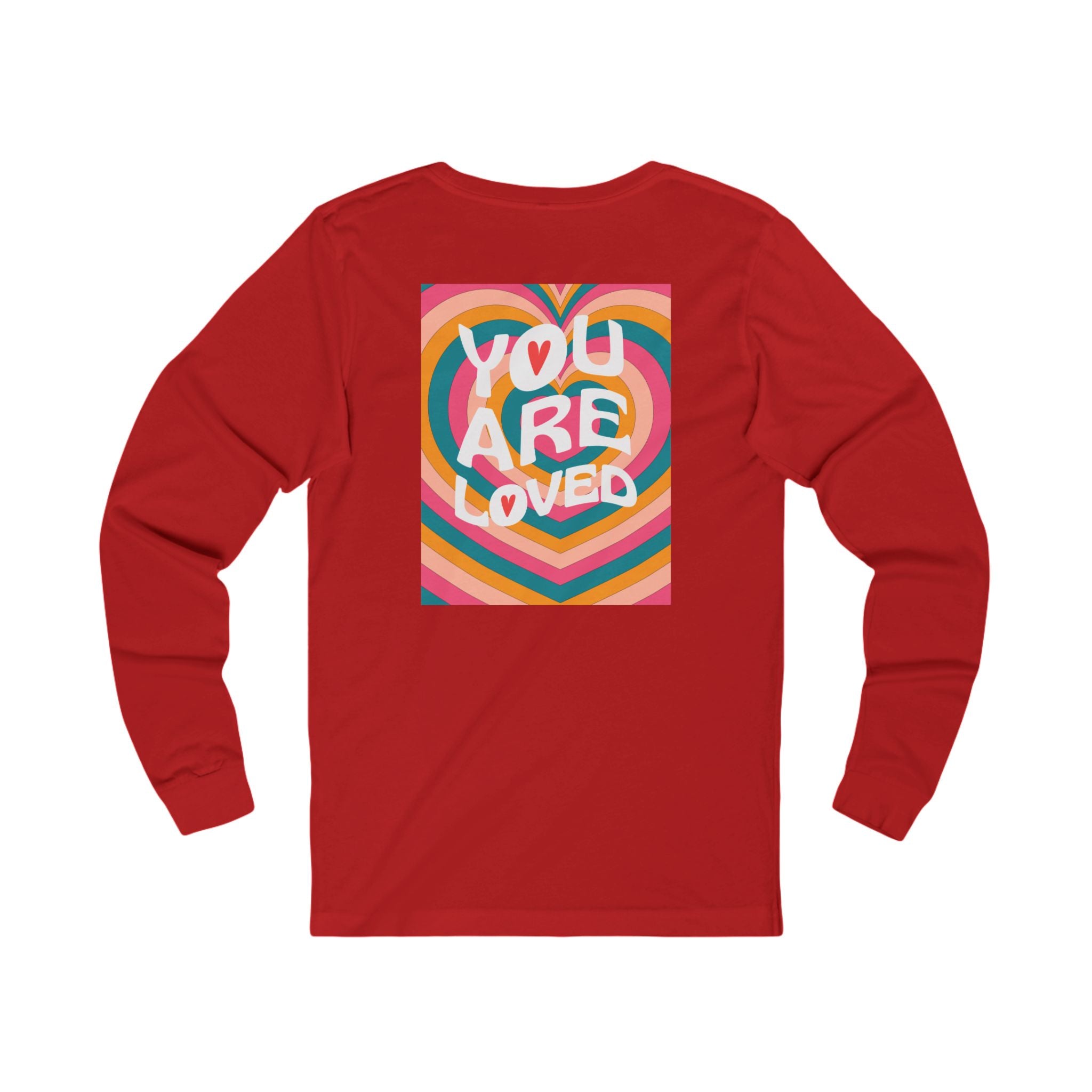 You Are Loved Retro Unisex Long Sleeve T-Shirt