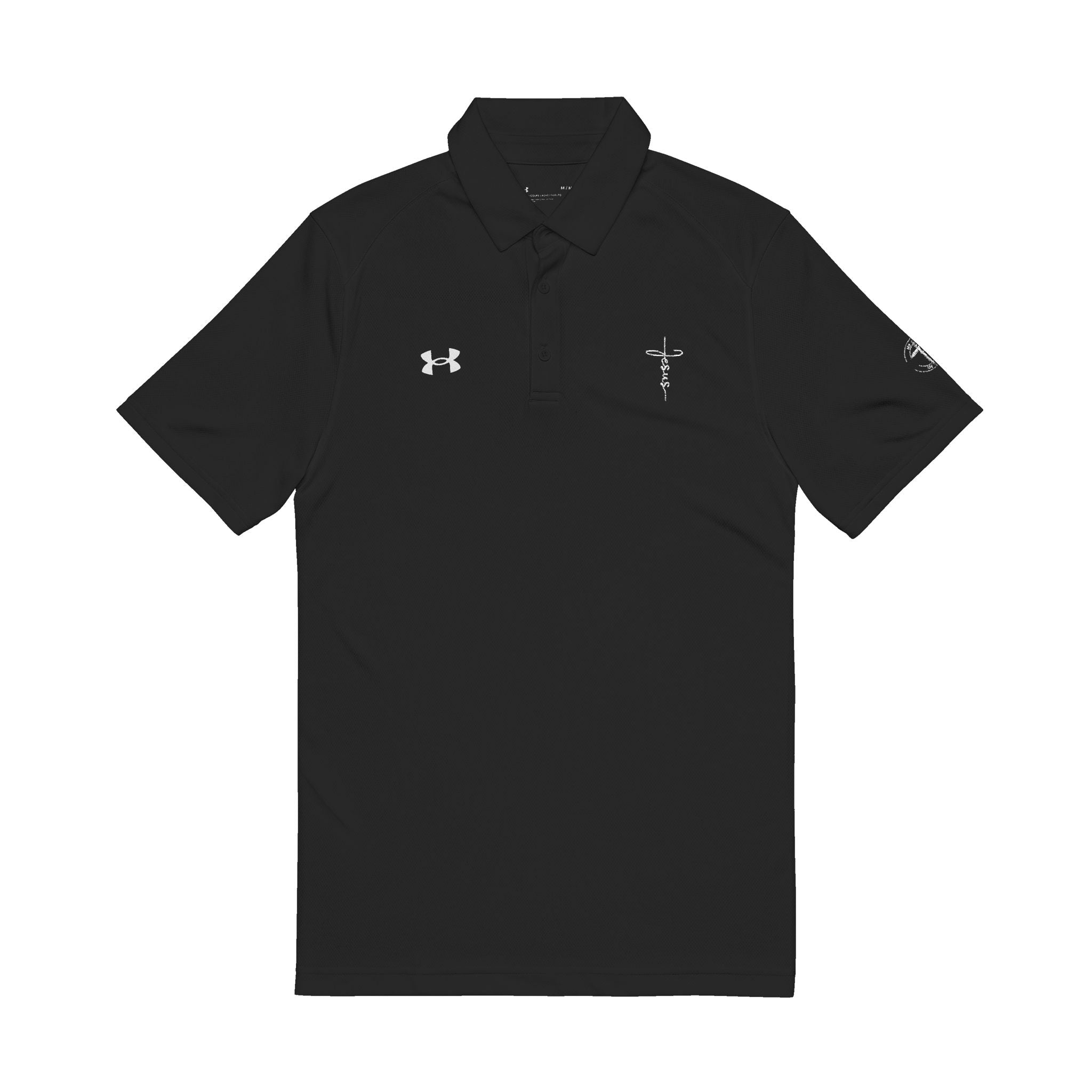 Jesus Cross Men's Performance Polo Shirt