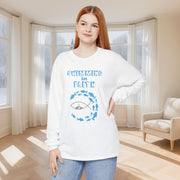Swimming in Faith Unisex Relaxed Fit Long Sleeve T-Shirt - My Faith My Father