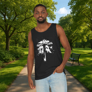 Jesus On Cross Unisex Relaxed Fit Tank Top - My Faith My Father