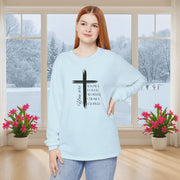 You Are Known, Loved, Worthy, Chosen, Enough  Unisex Relaxed Fit Long Sleeve T-Shirt - My Faith My Father