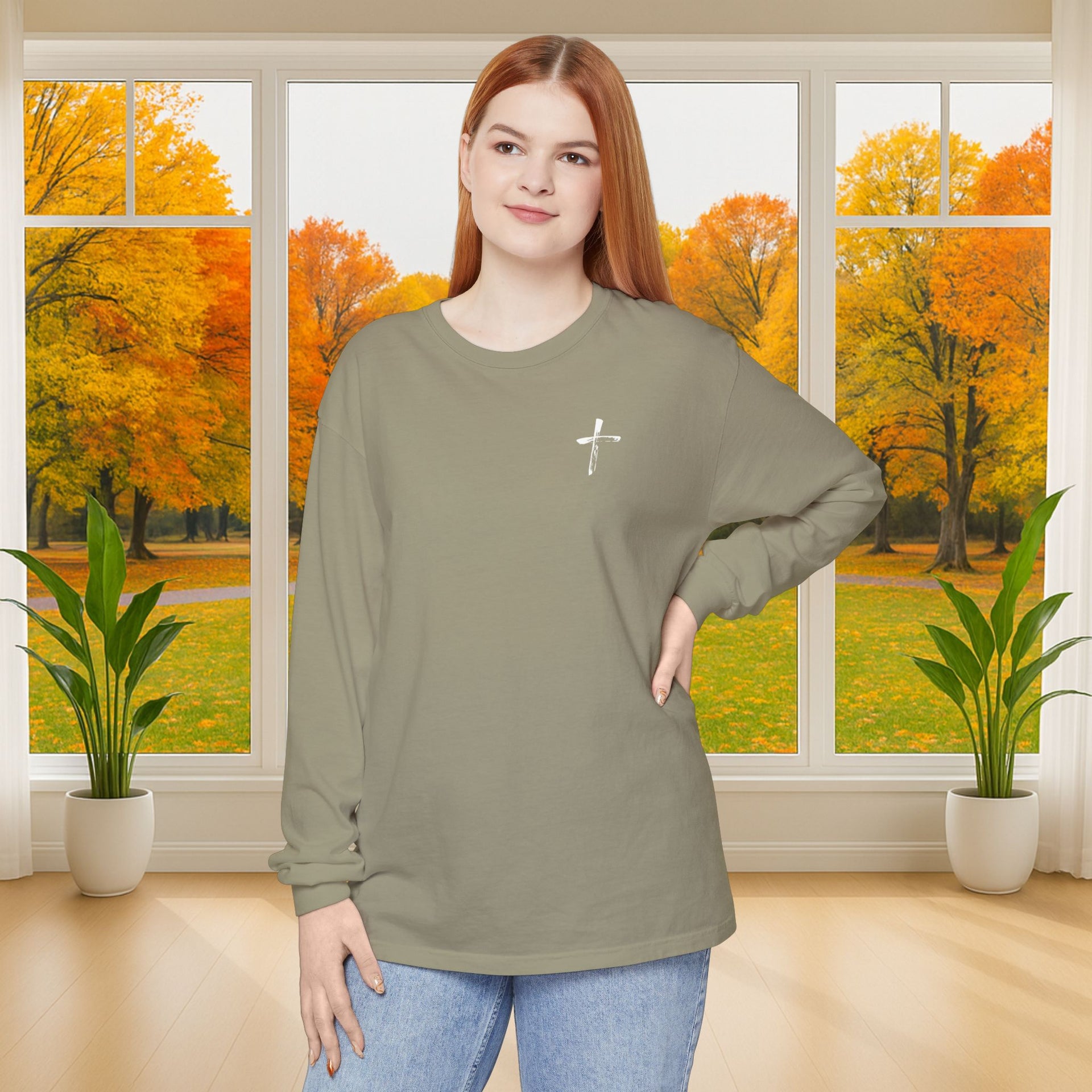 Jesus Saves Unisex Long Sleeve T-Shirt - My Faith My Father