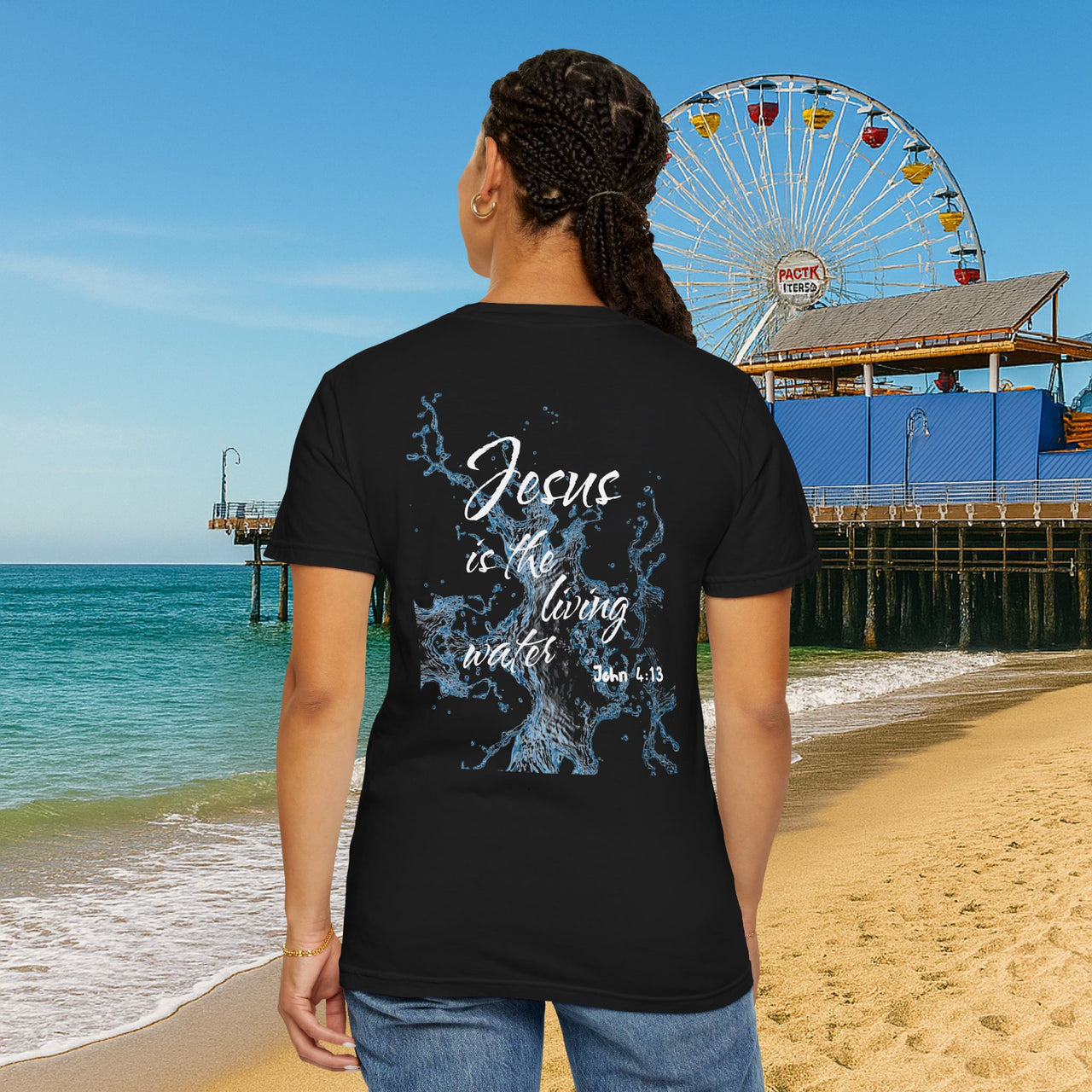 Jesus is the Living Water Unisex Relaxed Fit T-Shirt