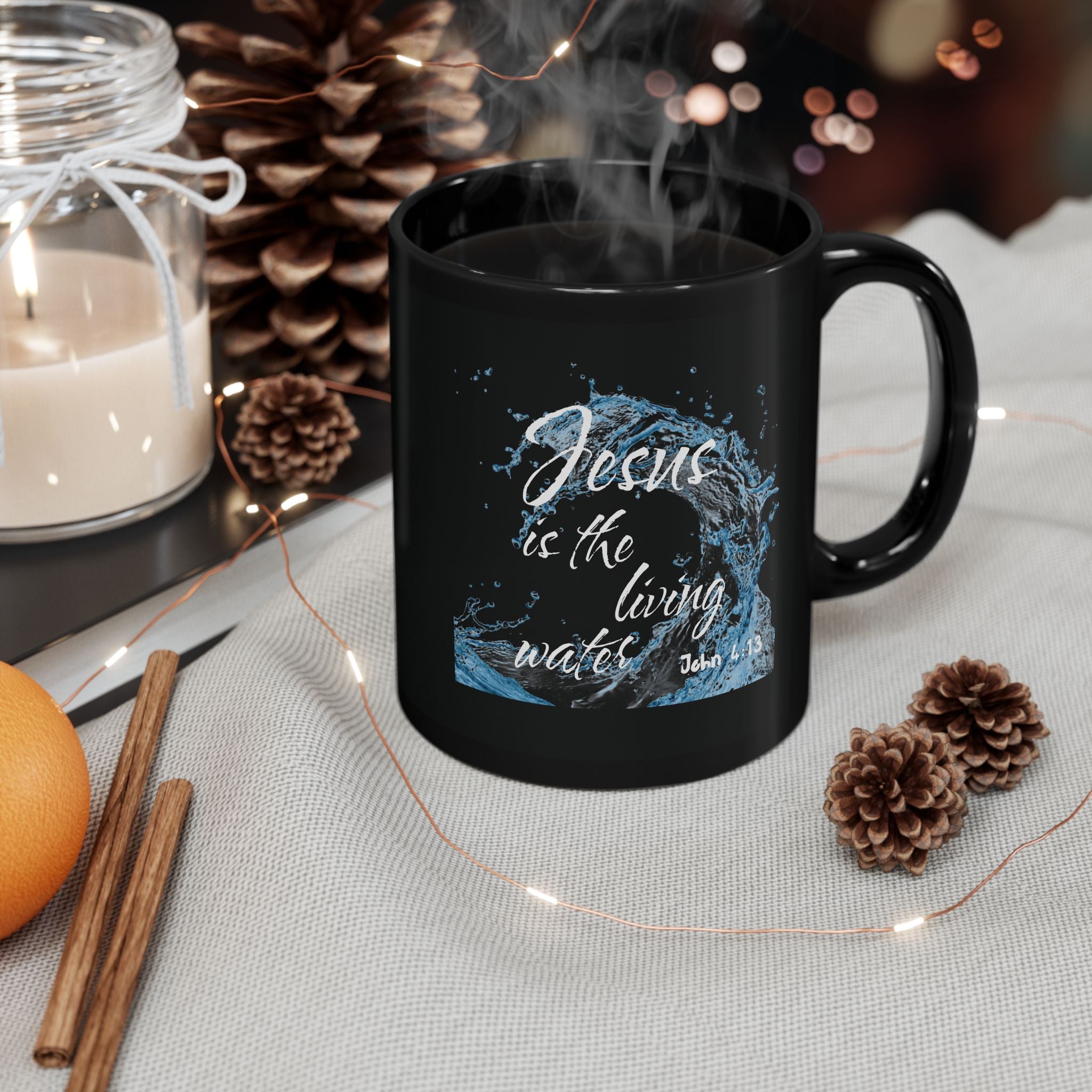 Jesus is the Living Water Ceramic Mug