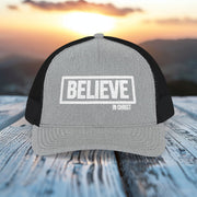 Believe In Christ Snapback Hat - My Faith My Father