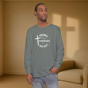 Pray Over It Relaxed Fit Long Sleeve T-Shirt - My Faith My Father