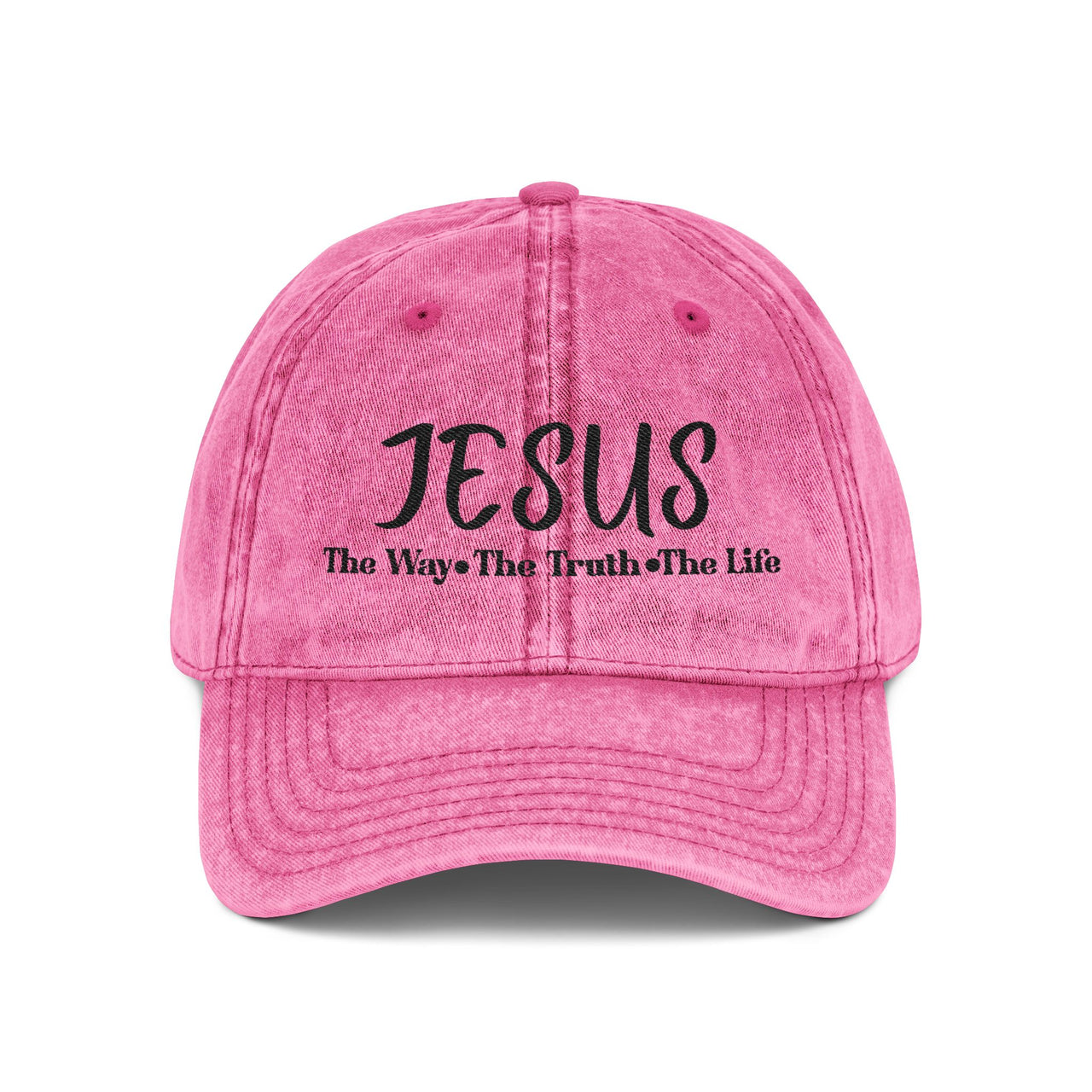 JESUS The Way The Truth The Life Vintage Hat - My Faith My Father