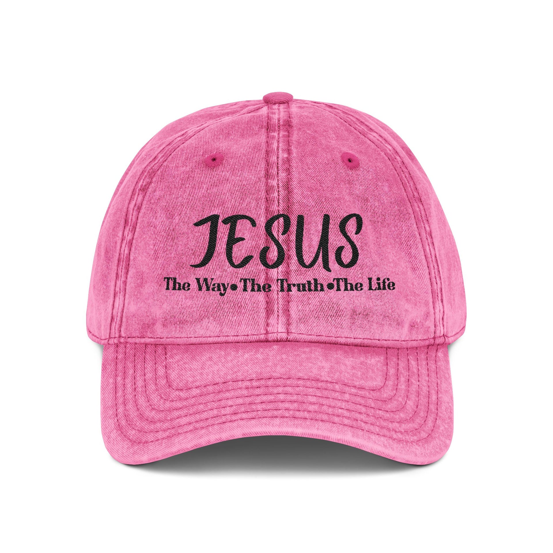 JESUS The Way The Truth The Life Vintage Hat - My Faith My Father