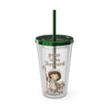 Jesus Is My Shepherd Sunsplash 16oz Tumbler With Straw - My Faith My Father