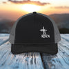 He Is Risen Snapback Trucker Cap (Embroidery) - My Faith My Father