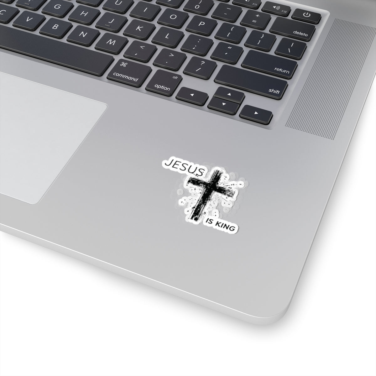 Jesus Is King Kiss-Cut Stickers - My Faith My Father