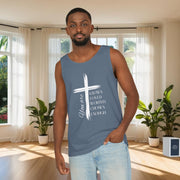 You Are Known, Loved, Worthy, Chosen, Enough Unisex Relaxed Fit Tank Top - My Faith My Father