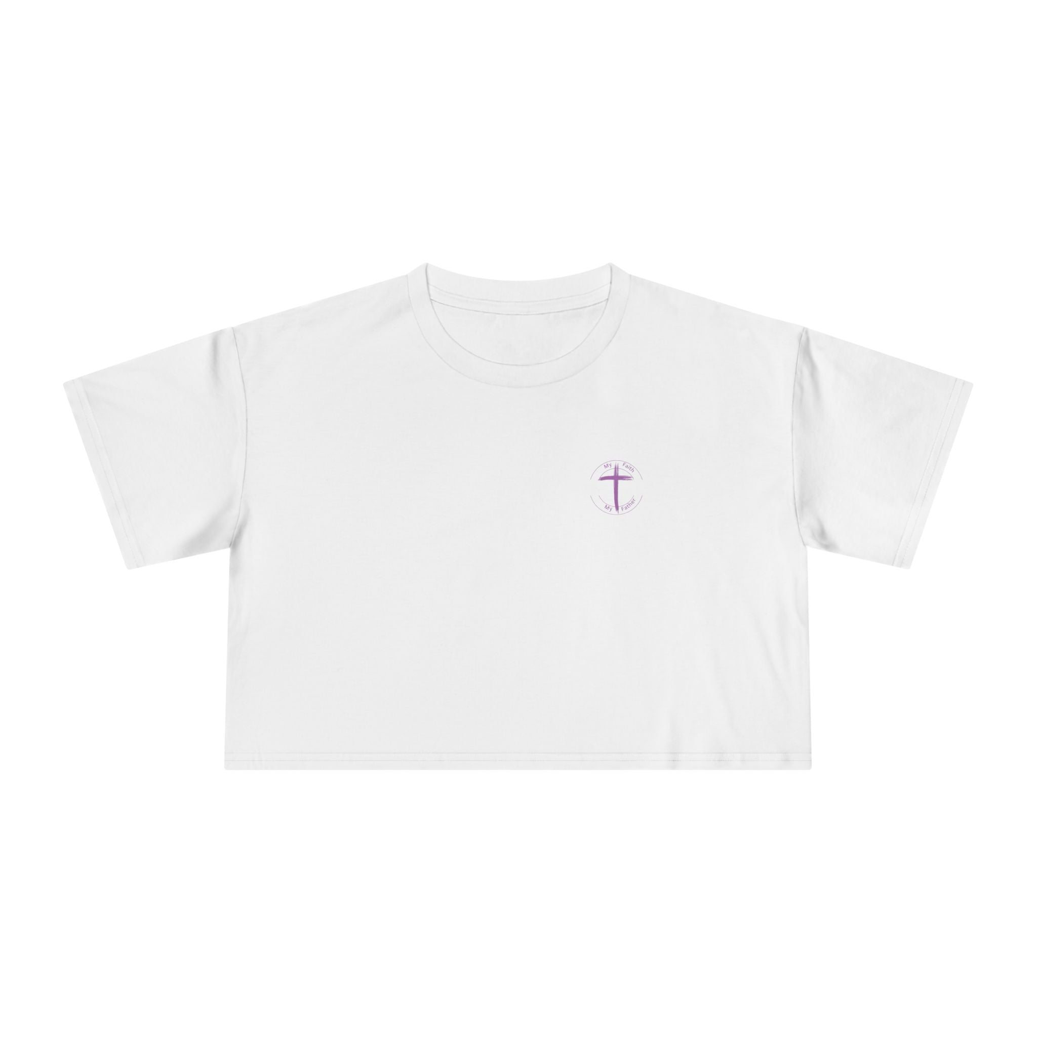 Accept What Is Crop Tee
