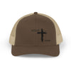 Jesus is King Snapback Trucker Hat - My Faith My Father