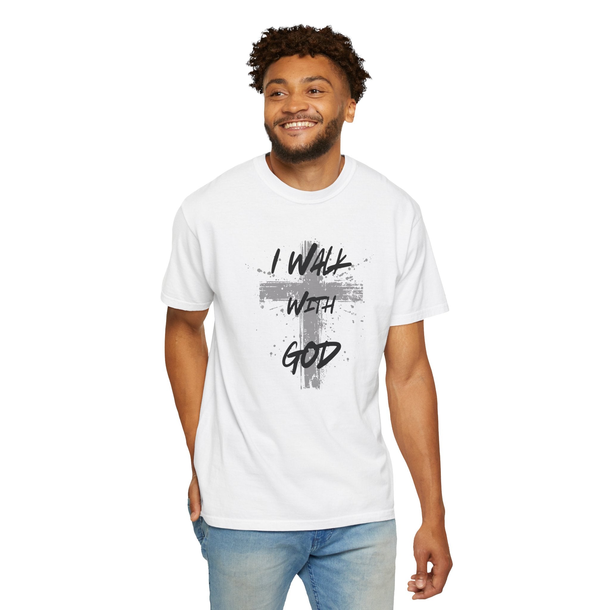 I Walk With God Unisex Relaxed Fit T-Shirt